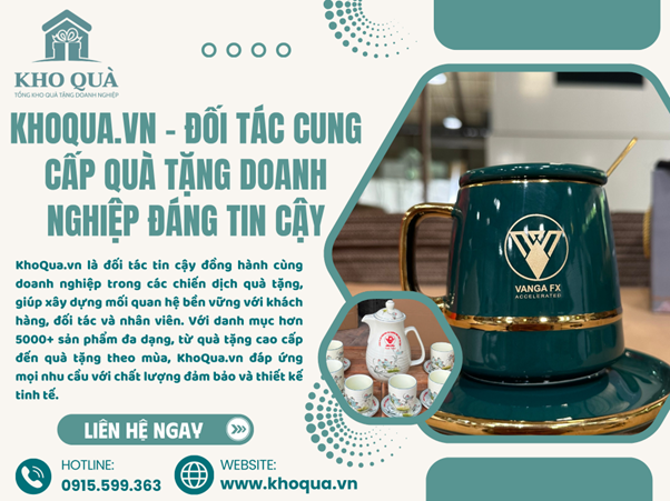 Quà tặng doanh nghiệp Khoqua.vn - Đối tác cung cấp quà tặng đáng tin cậy