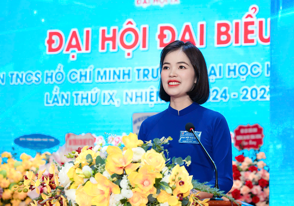 Phó Bí thư Đoàn Trường Đại học Hùng Vương giành giải thưởng Lý Tự Trọng