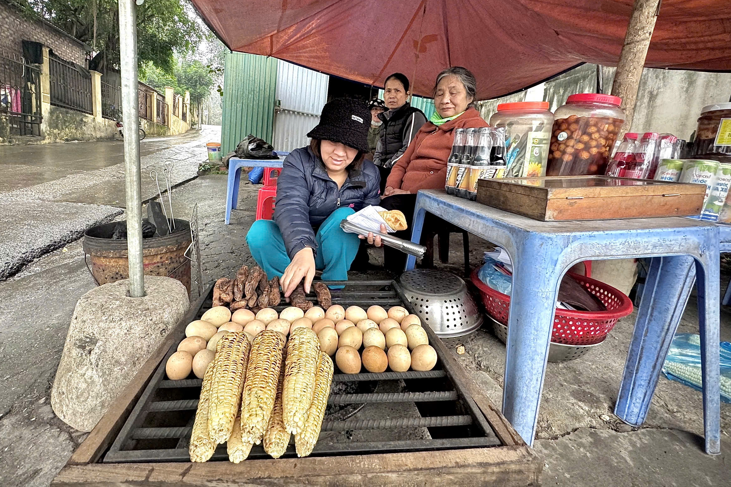 Mưu sinh trong mưa rét