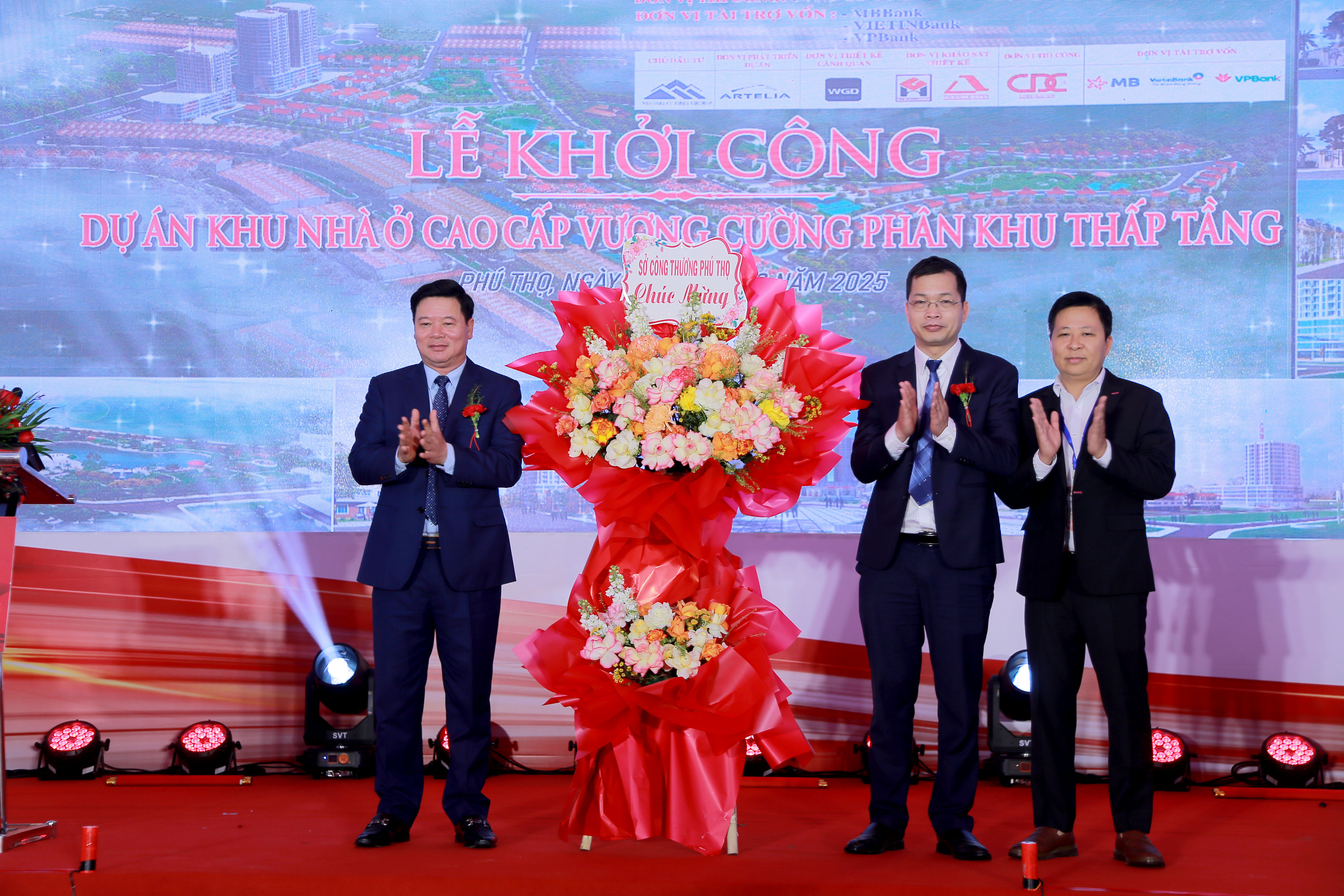 Groundbreaking ceremony for Vuong Cuong high-end residential project in low-rise area