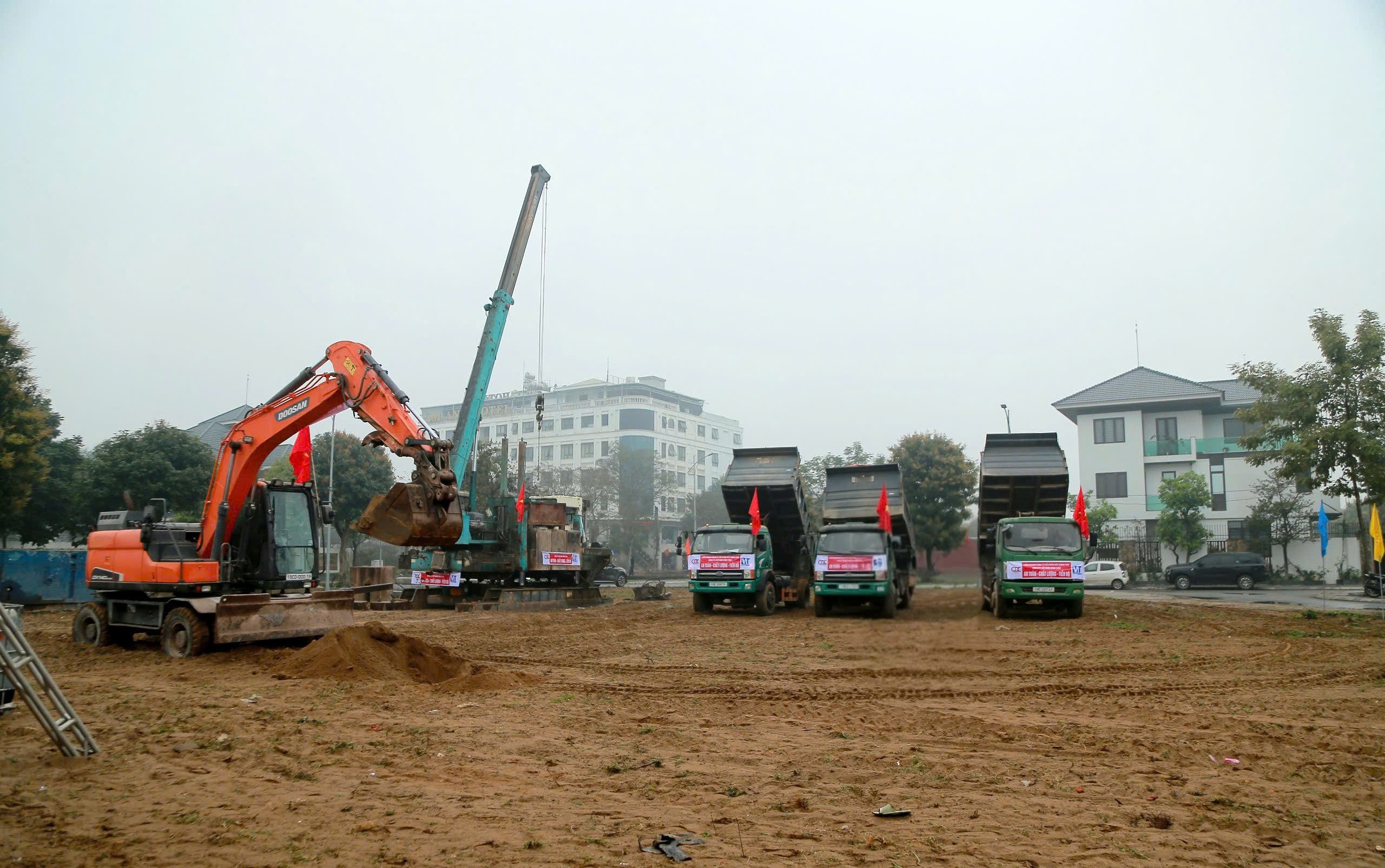 Groundbreaking ceremony for Vuong Cuong high-end residential project in low-rise area