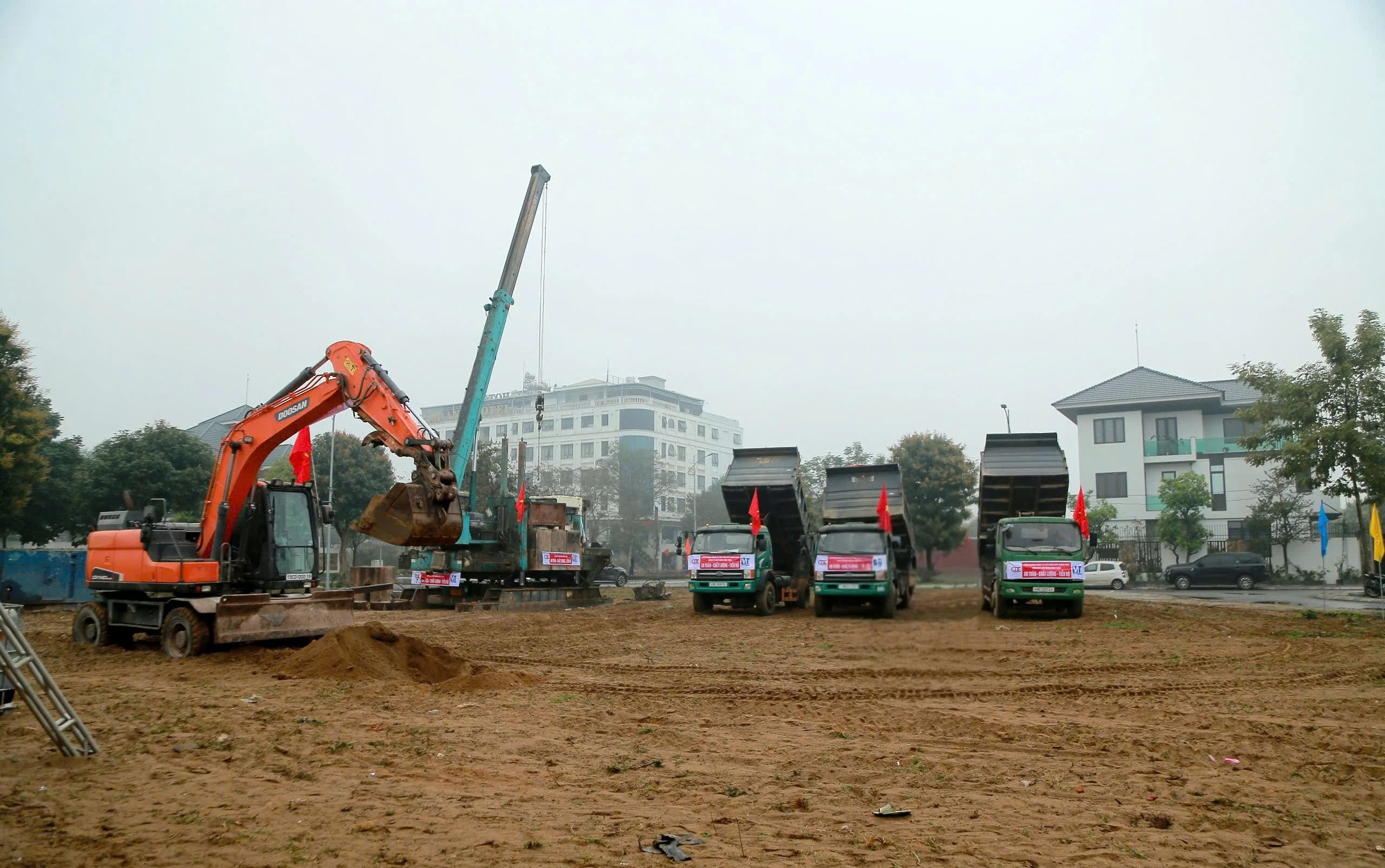 Khởi công dự án Khu nhà ở cao cấp Vương Cường phân khu thấp tầng