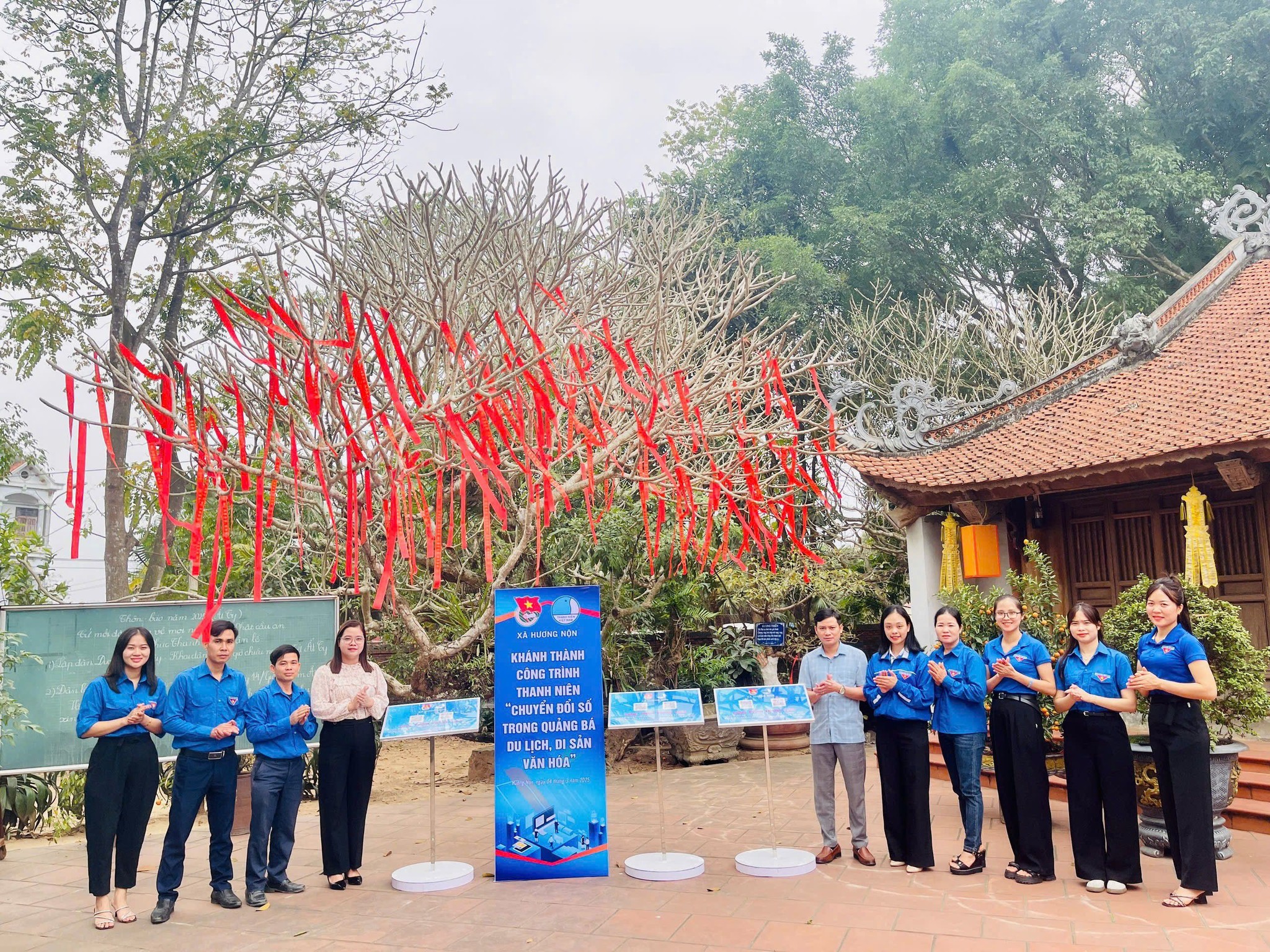 Khánh thành công trình “Thanh niên chuyển đổi số quảng bá du lịch, di sản văn hóa”