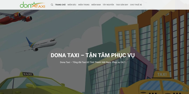 Dona Taxi thương hiệu uy tín đánh giá dịch vụ xe taxi Thái Nguyên