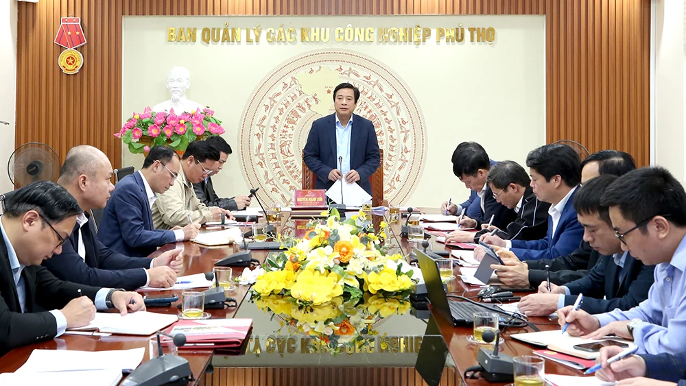 Strengthening coordination, removing obstacles, and creating conditions for industrial park development