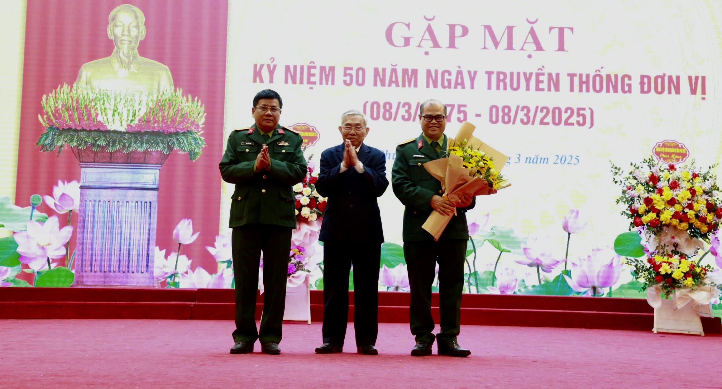 Công ty 74: Gặp mặt kỷ niệm 50 năm ngày truyền thống đơn vị