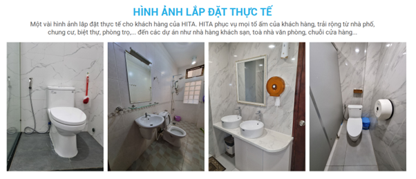 Bồn cầu 2 khối HITA - Giải pháp tiện nghi và tiết kiệm cho ngôi nhà