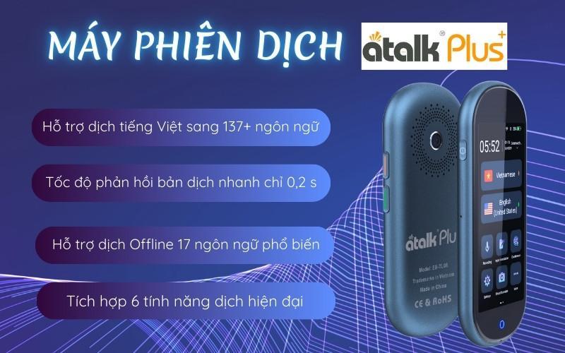 Máy phiên dịch ATalk - Bí quyết giao tiếp trong kinh doanh quốc tế