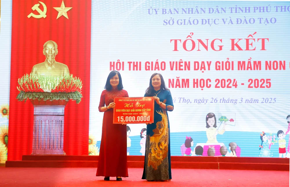 Tổng kết hội thi giáo viên dạy giỏi mầm non cấp tỉnh