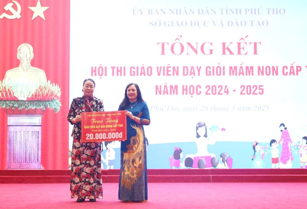 Tổng kết hội thi giáo viên dạy giỏi mầm non cấp tỉnh