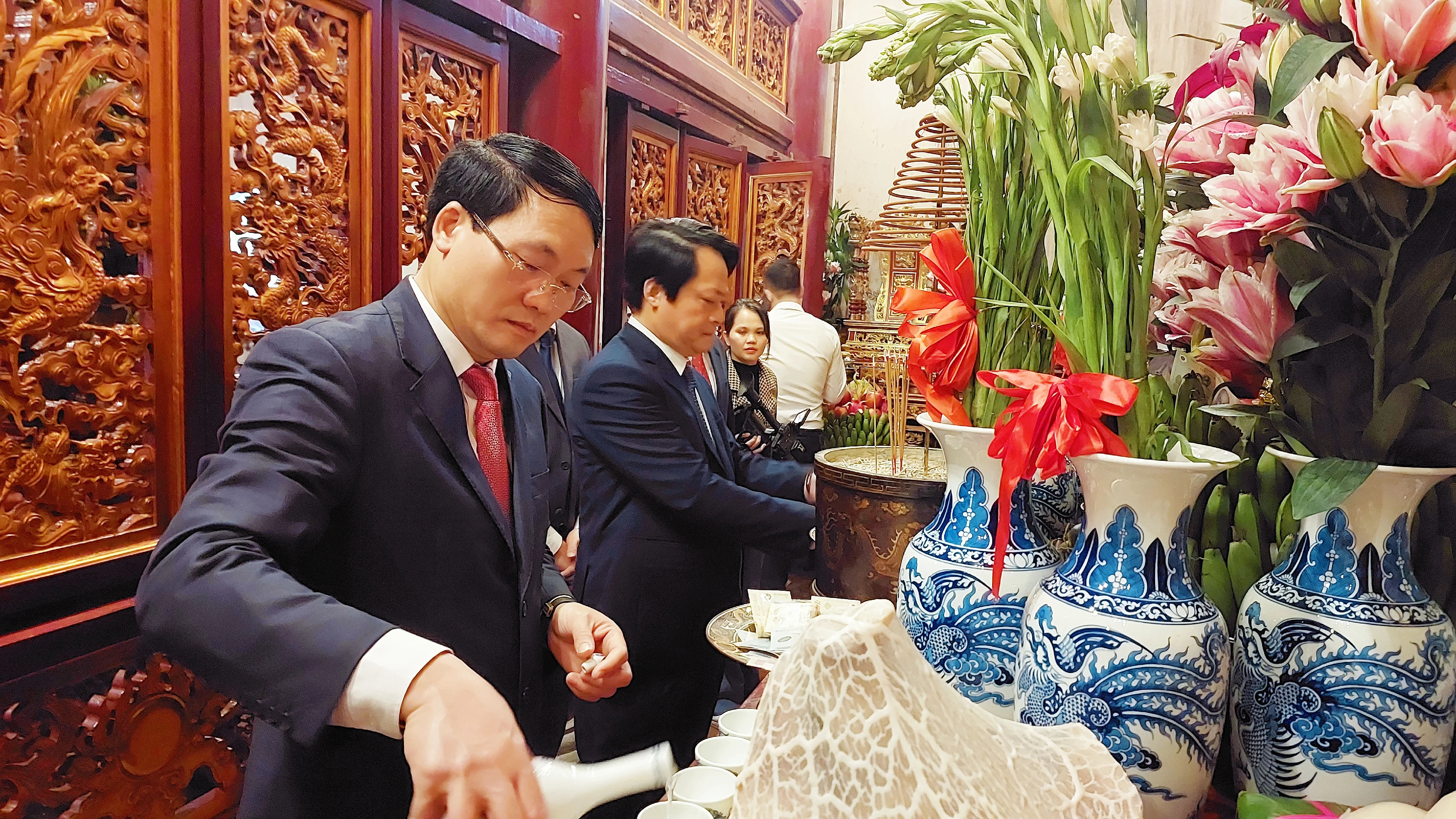 Huyện Đoan Hùng dâng hương tưởng niệm các Vua Hùng