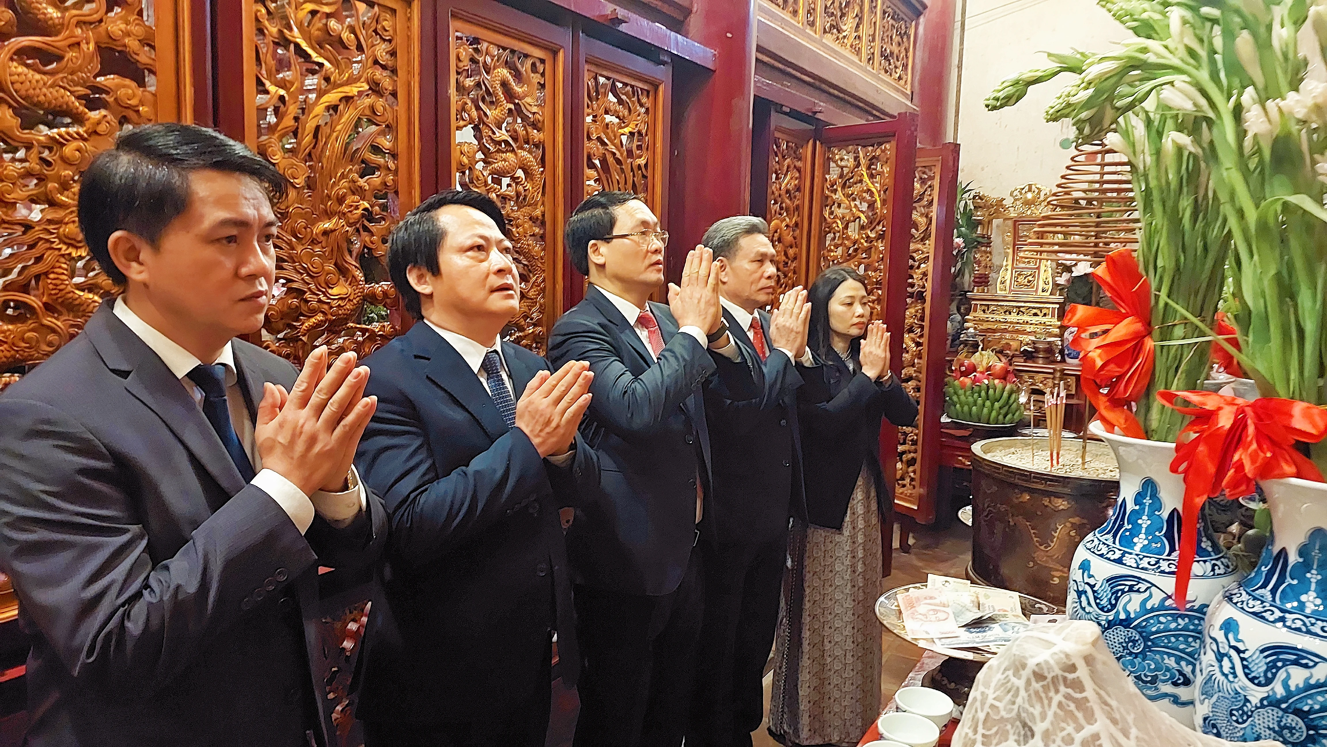 Huyện Đoan Hùng dâng hương tưởng niệm các Vua Hùng