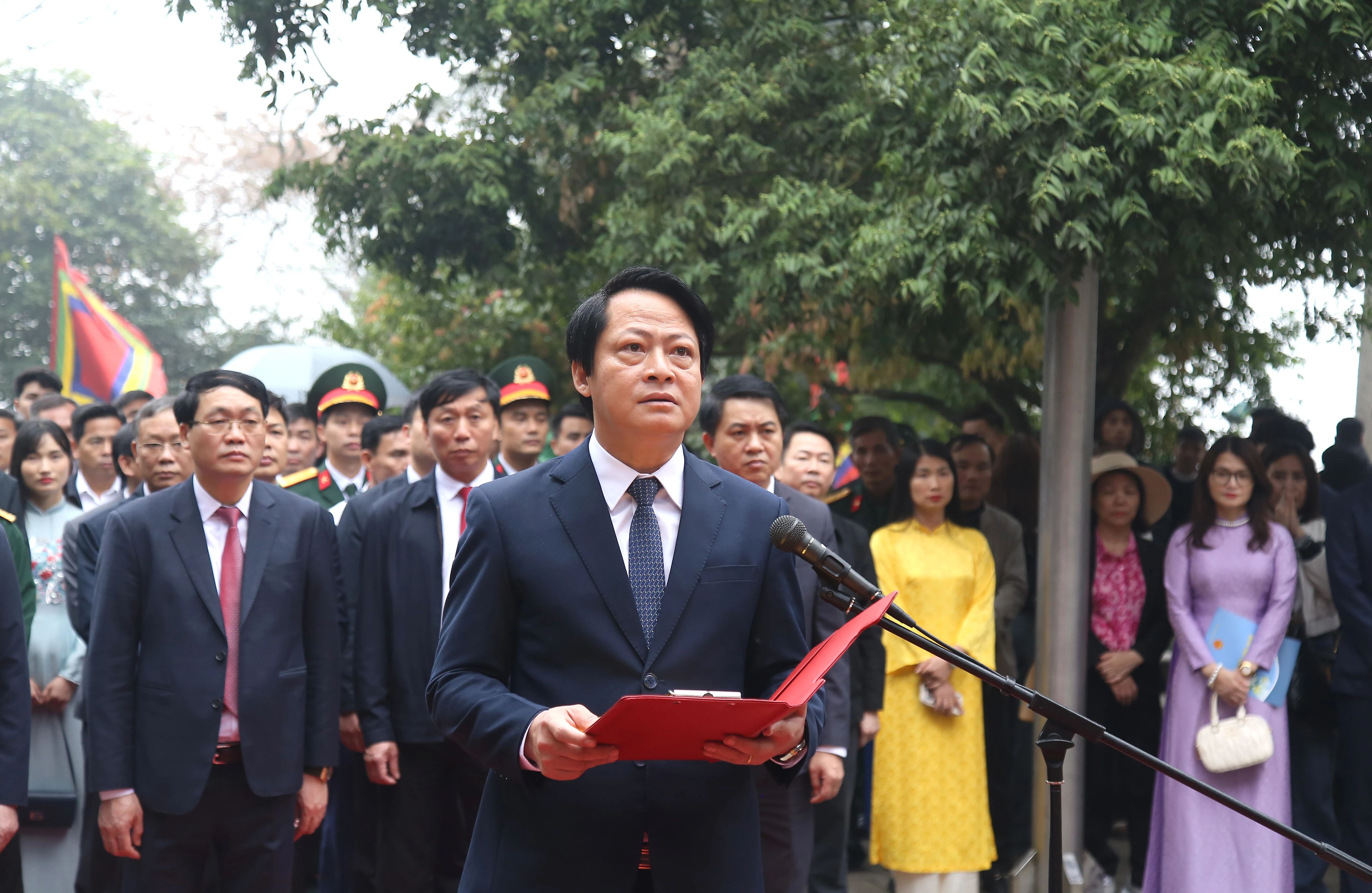 Huyện Đoan Hùng dâng hương tưởng niệm các Vua Hùng