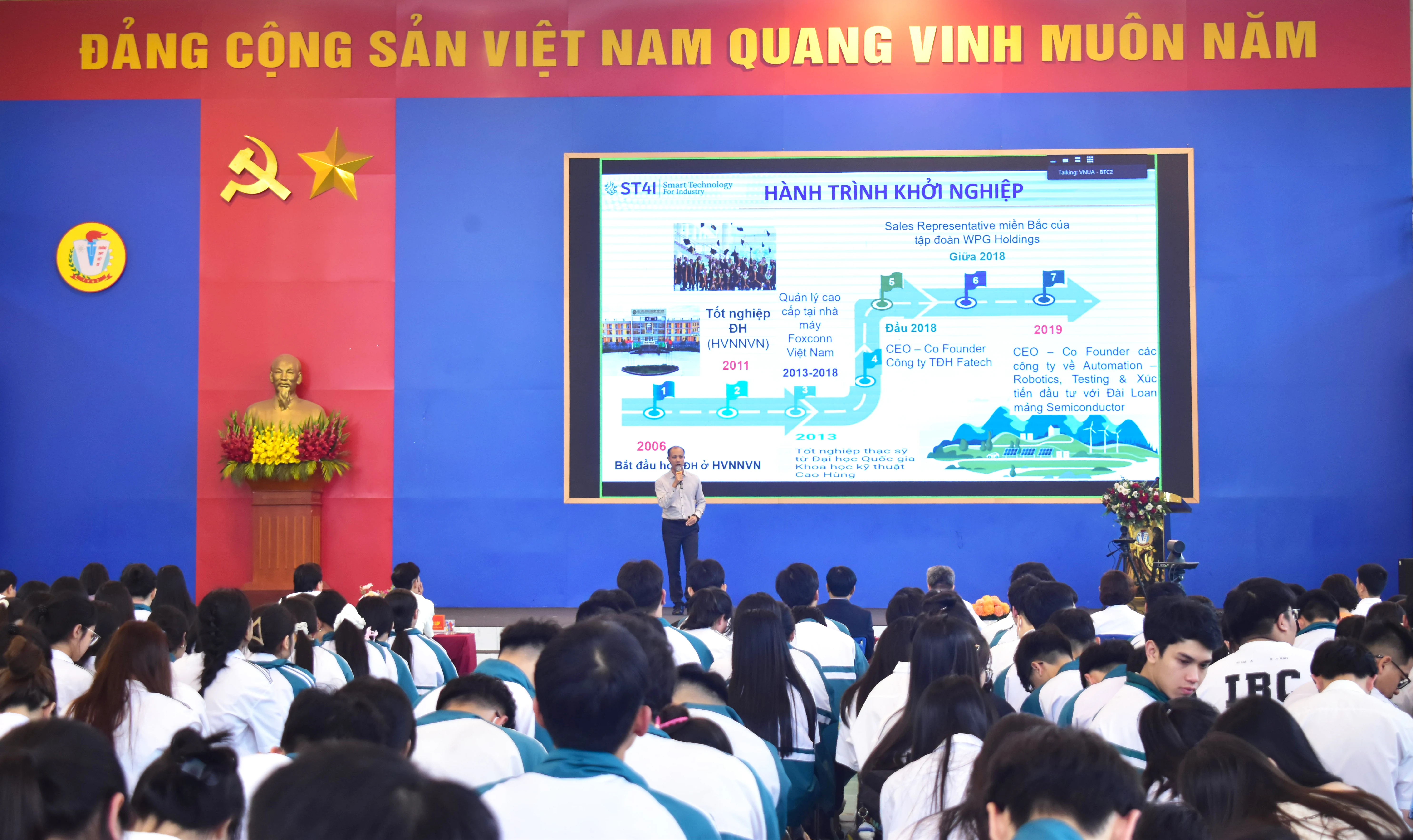 Hội thảo “Hành trình khởi nghiệp và đổi mới sáng tạo từ Trung học phổ thông”