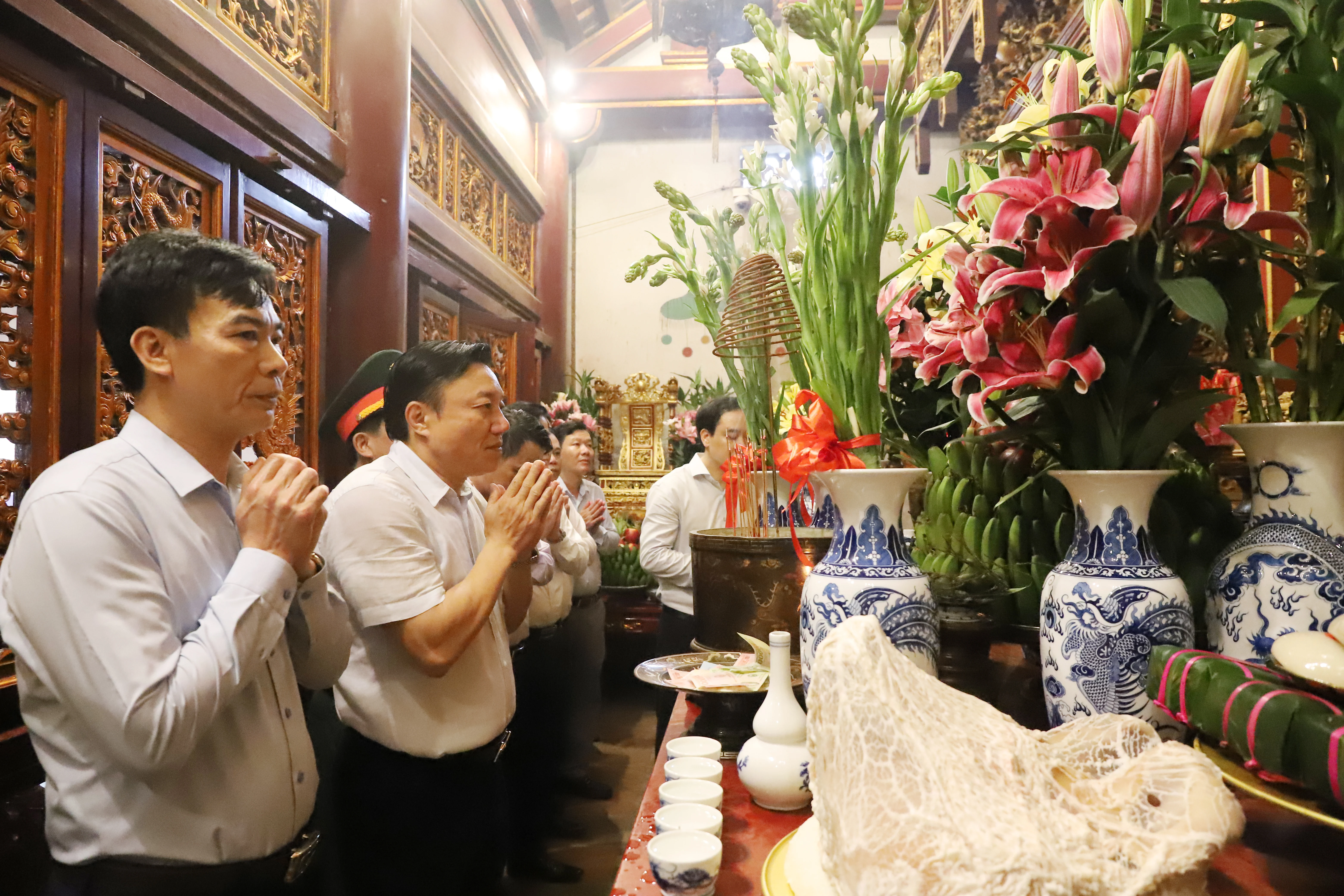 Field Inspection at the Hung Kings Historical Relic Site