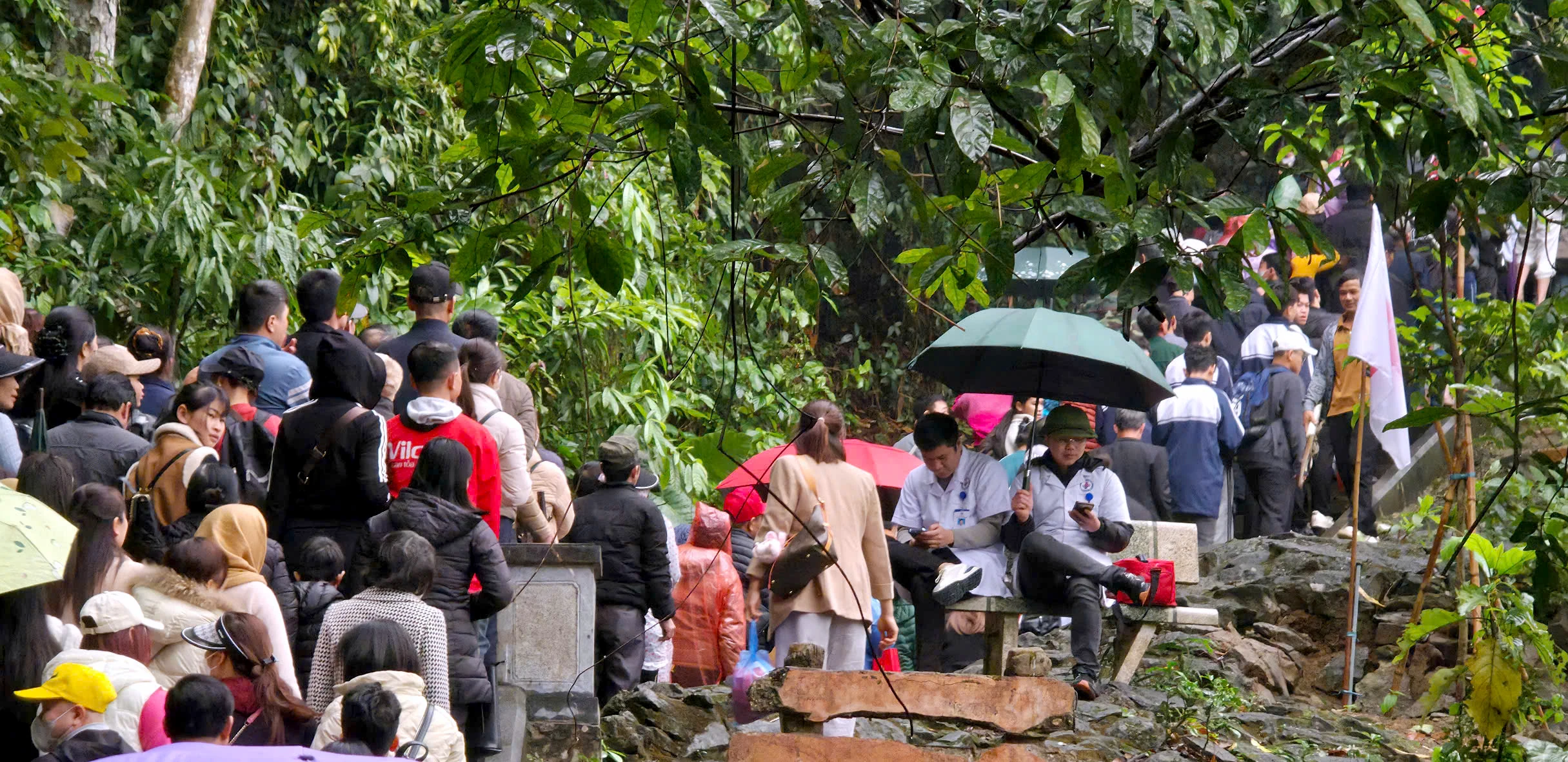 Hung Kings Temple Before the Main Ceremony