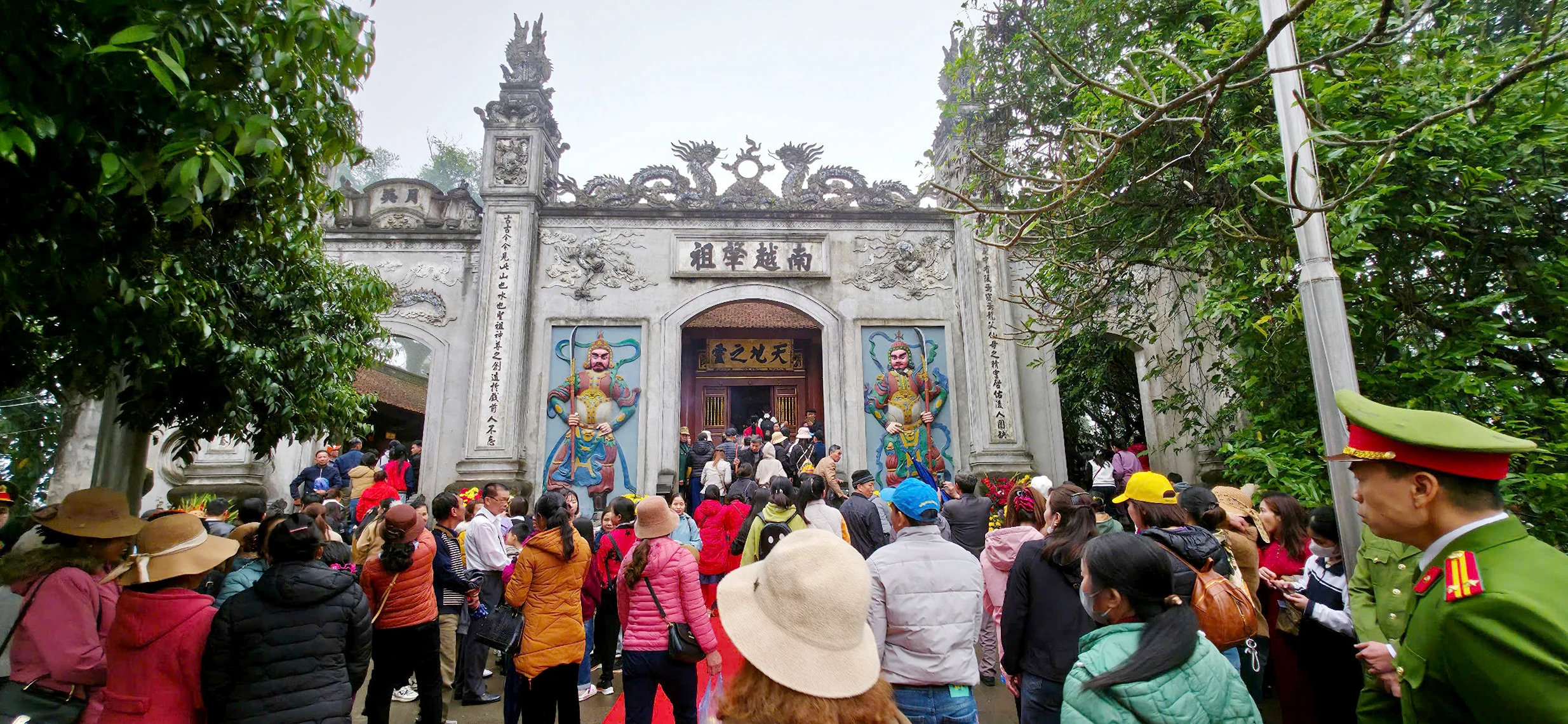 Hung Kings Temple Before the Main Ceremony