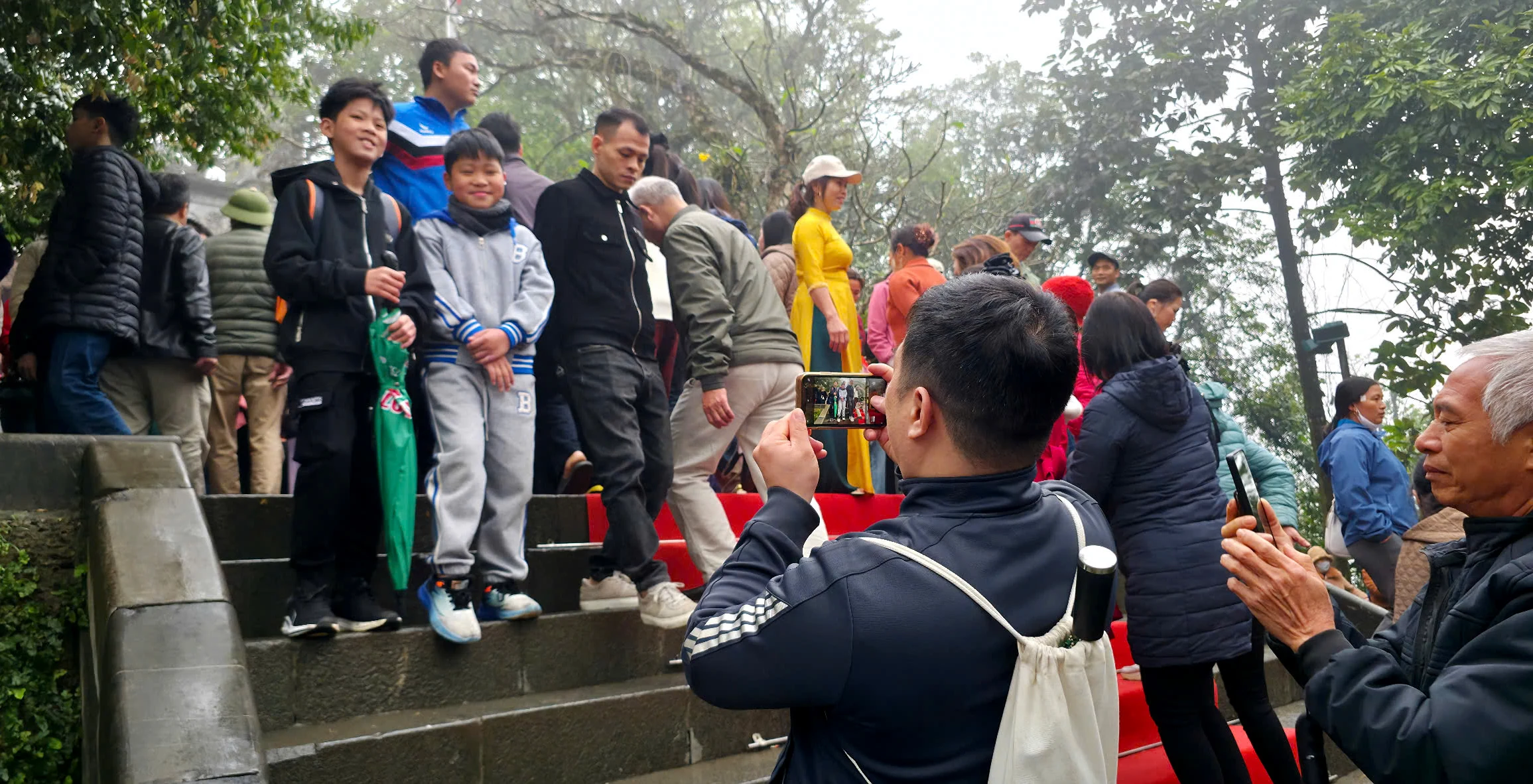 Hung Kings Temple Before the Main Ceremony
