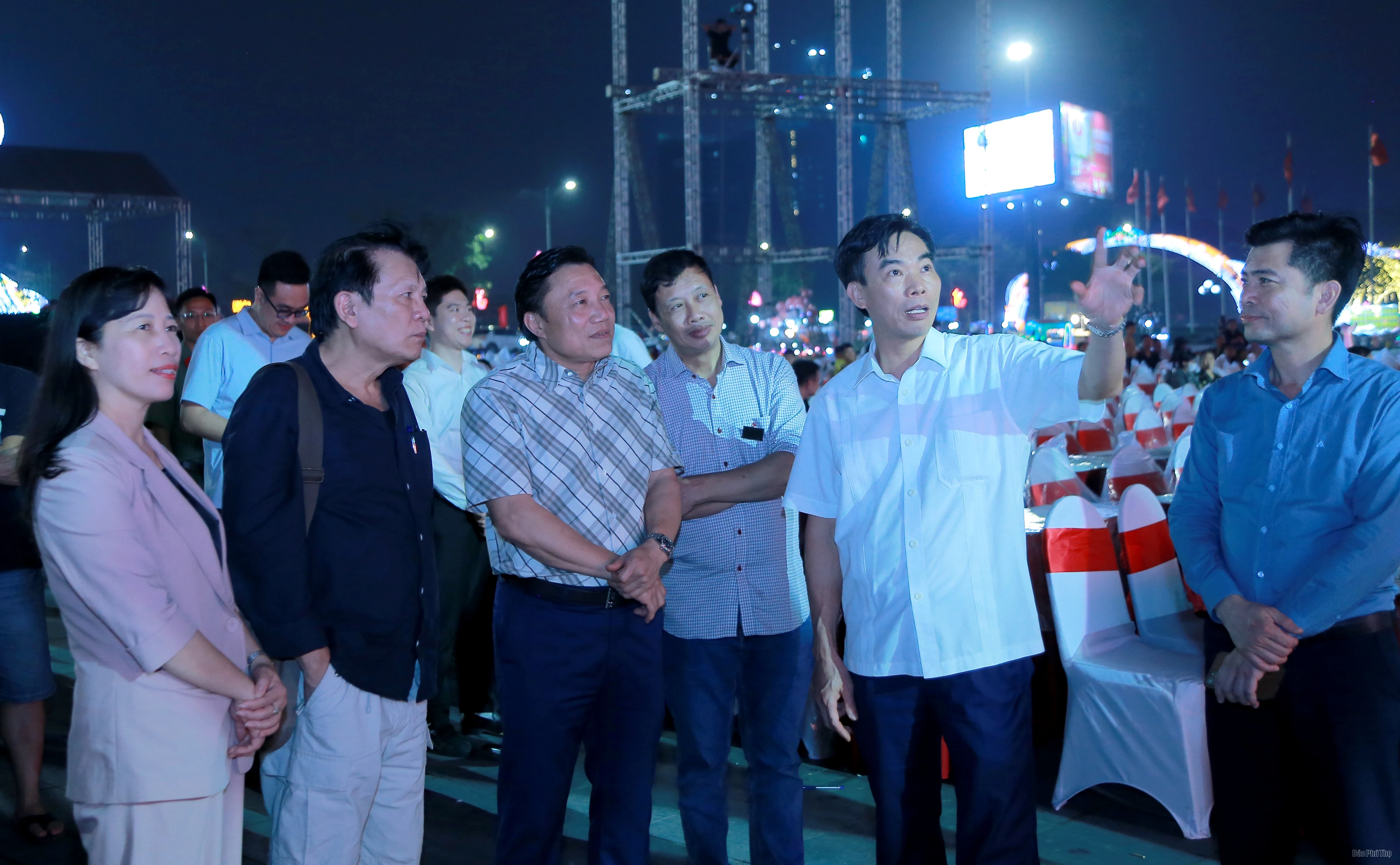 Rehearsal of the Opening Art Program for the Hung Kings Festival and The Fatherland Culture and Tourism Week 2025