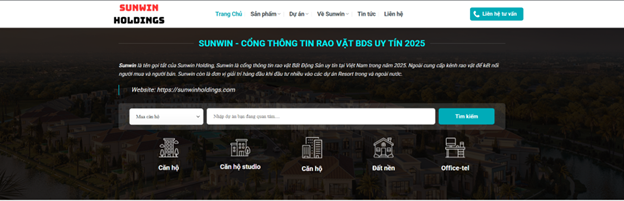 Sunwin – Giải pháp toàn diện cho người mua và nhà đầu tư bất động sản