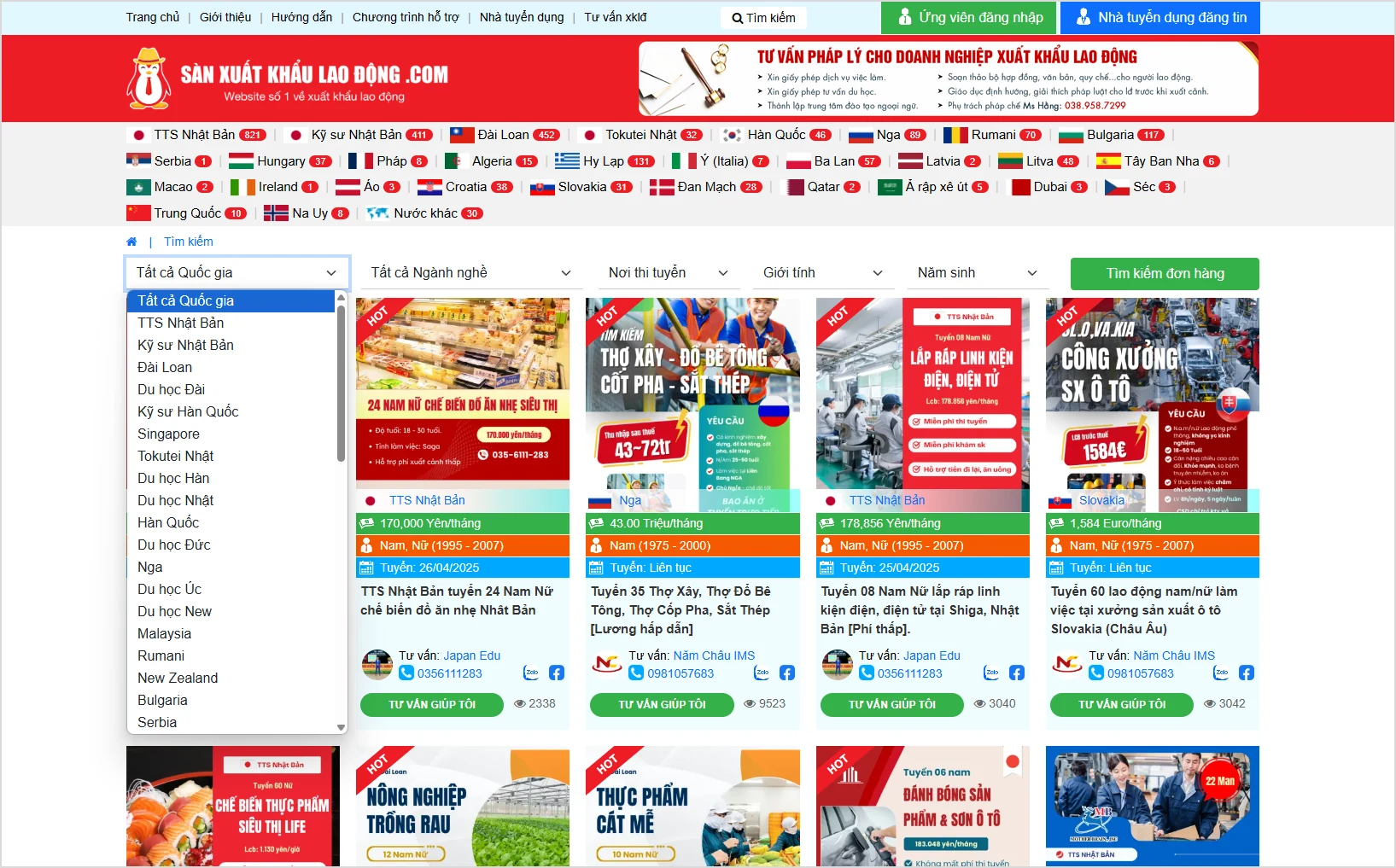 Sàn xuất khẩu lao động .com hướng tới tối ưu chi phí xuất khẩu lao động.