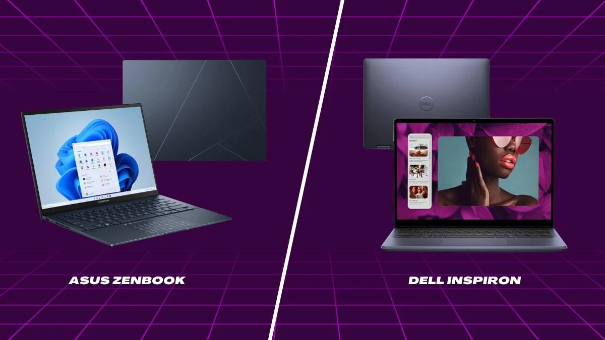 Đánh giá Asus Zenbook vs Dell Inspiron đặc điểm, tính năng