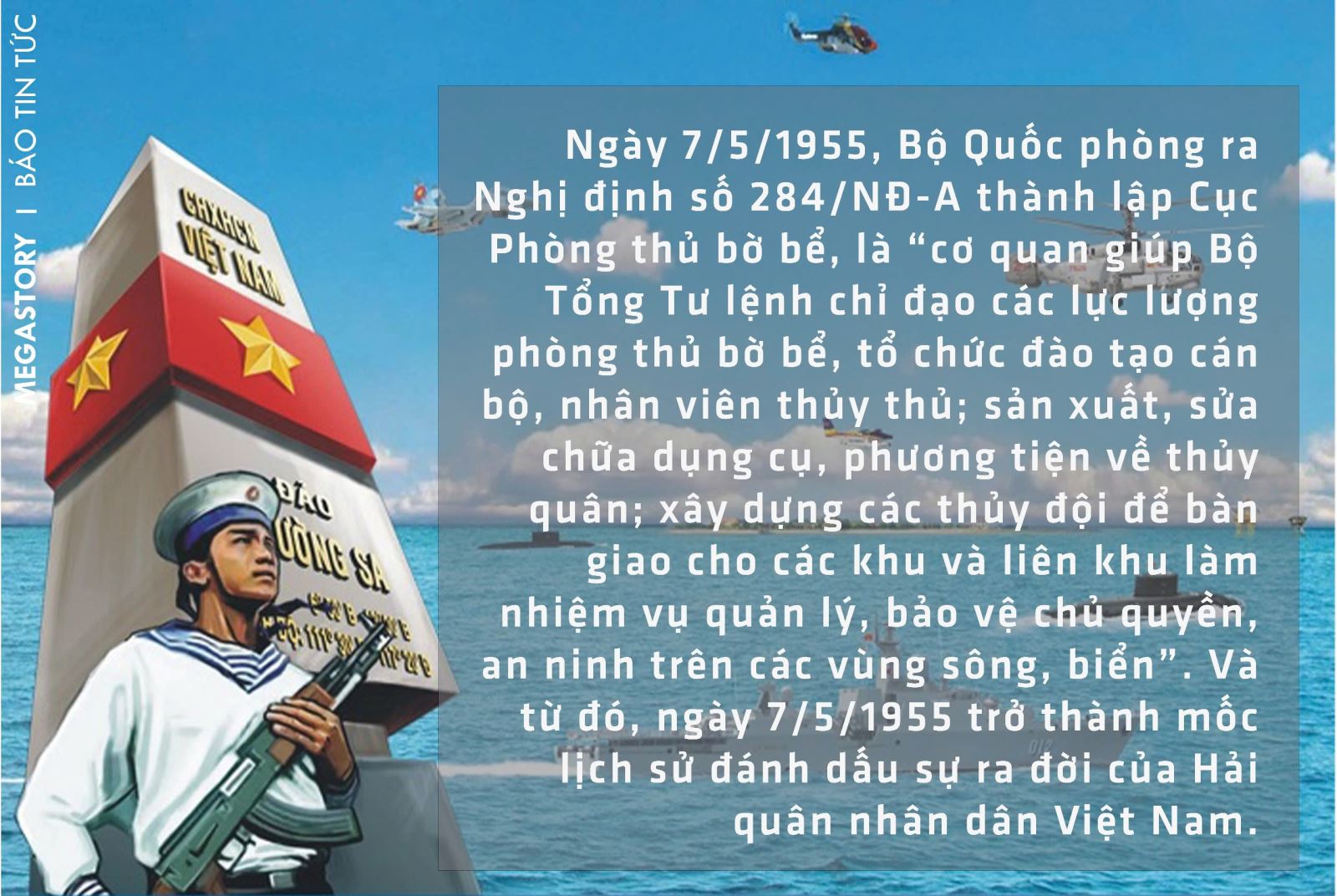 Hải quân nhân dân Việt Nam: 70 năm hành trình giữ biển