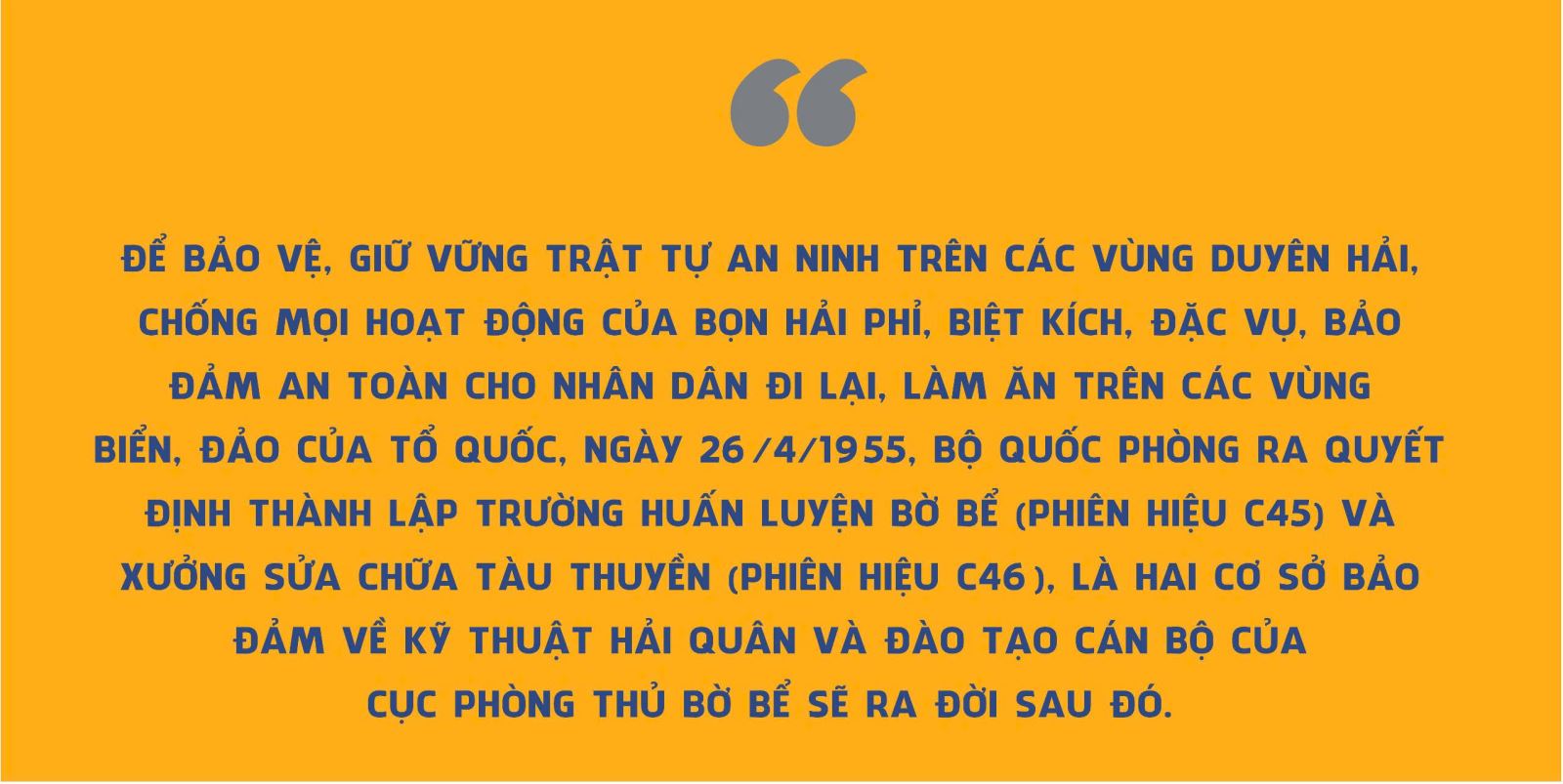 Hải quân nhân dân Việt Nam: 70 năm hành trình giữ biển
