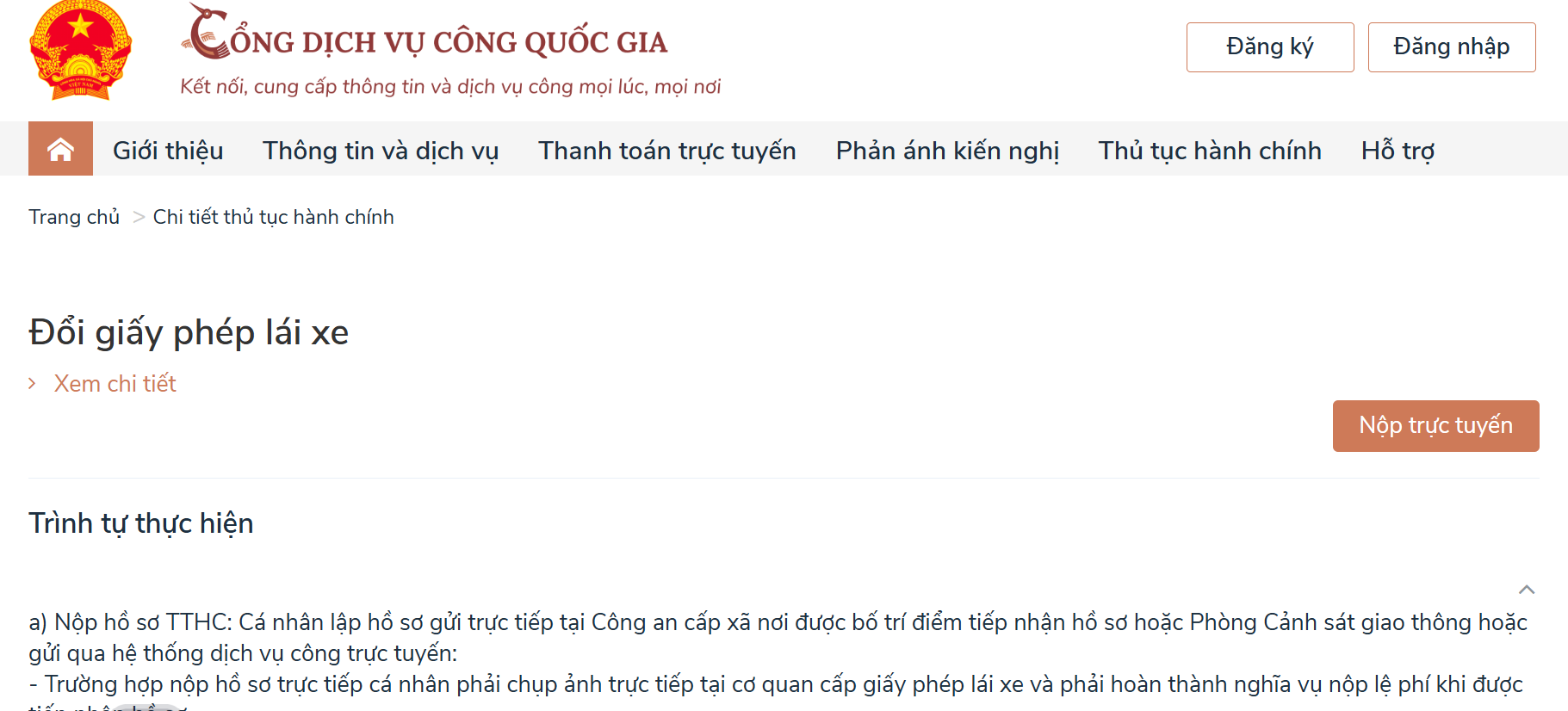 Thuận lợi khi cấp, đổi Giấy phép lái xe tại Công an xã, thị trấn