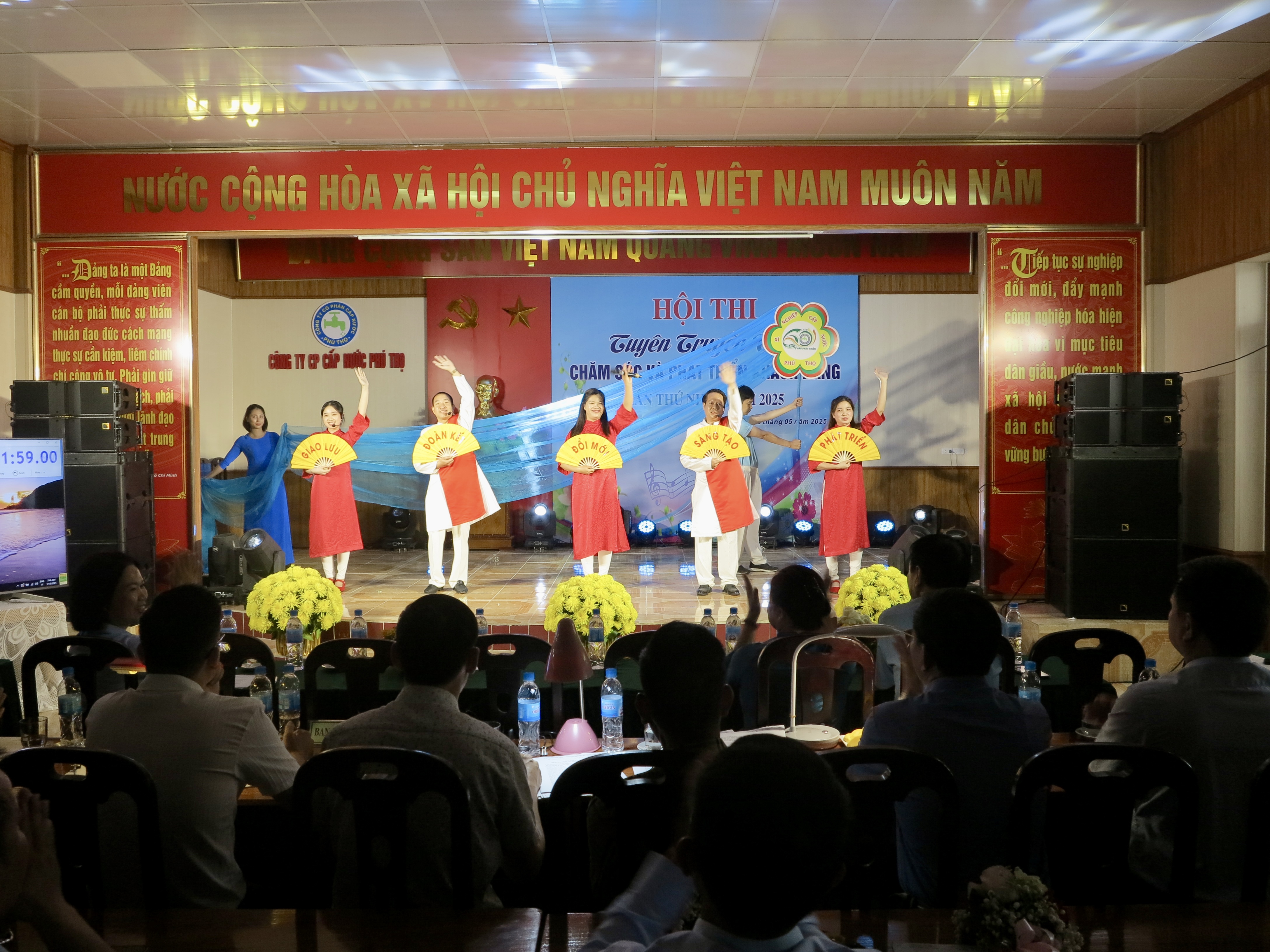 Công ty CP Cấp nước Phú Thọ tổ chức Hội thi tuyên truyền viên chăm sóc và phát triển khách hàng