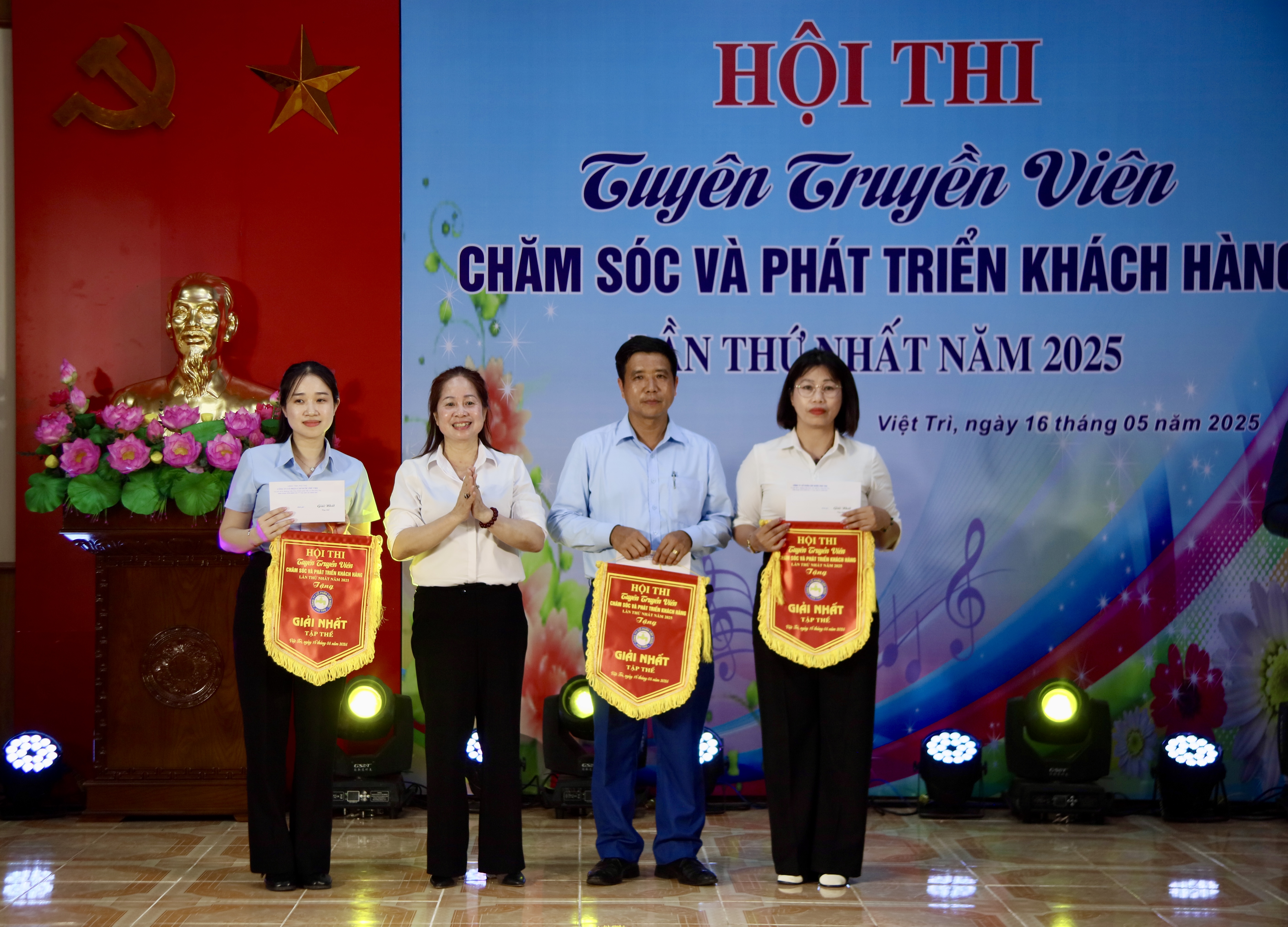 Công ty CP Cấp nước Phú Thọ tổ chức Hội thi tuyên truyền viên chăm sóc và phát triển khách hàng