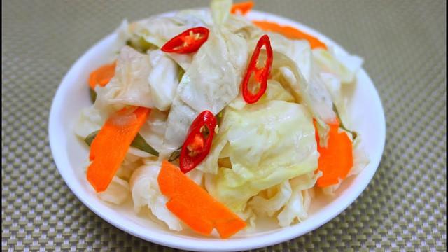 Cách làm dưa cải bắp ngon có lợi cho sức khỏe đường ruột