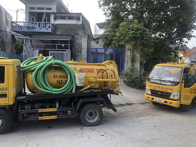 Hút bể phốt tại Phú Thọ - Môi Trường Xanh đồng hành cùng đô thị sạch đẹp