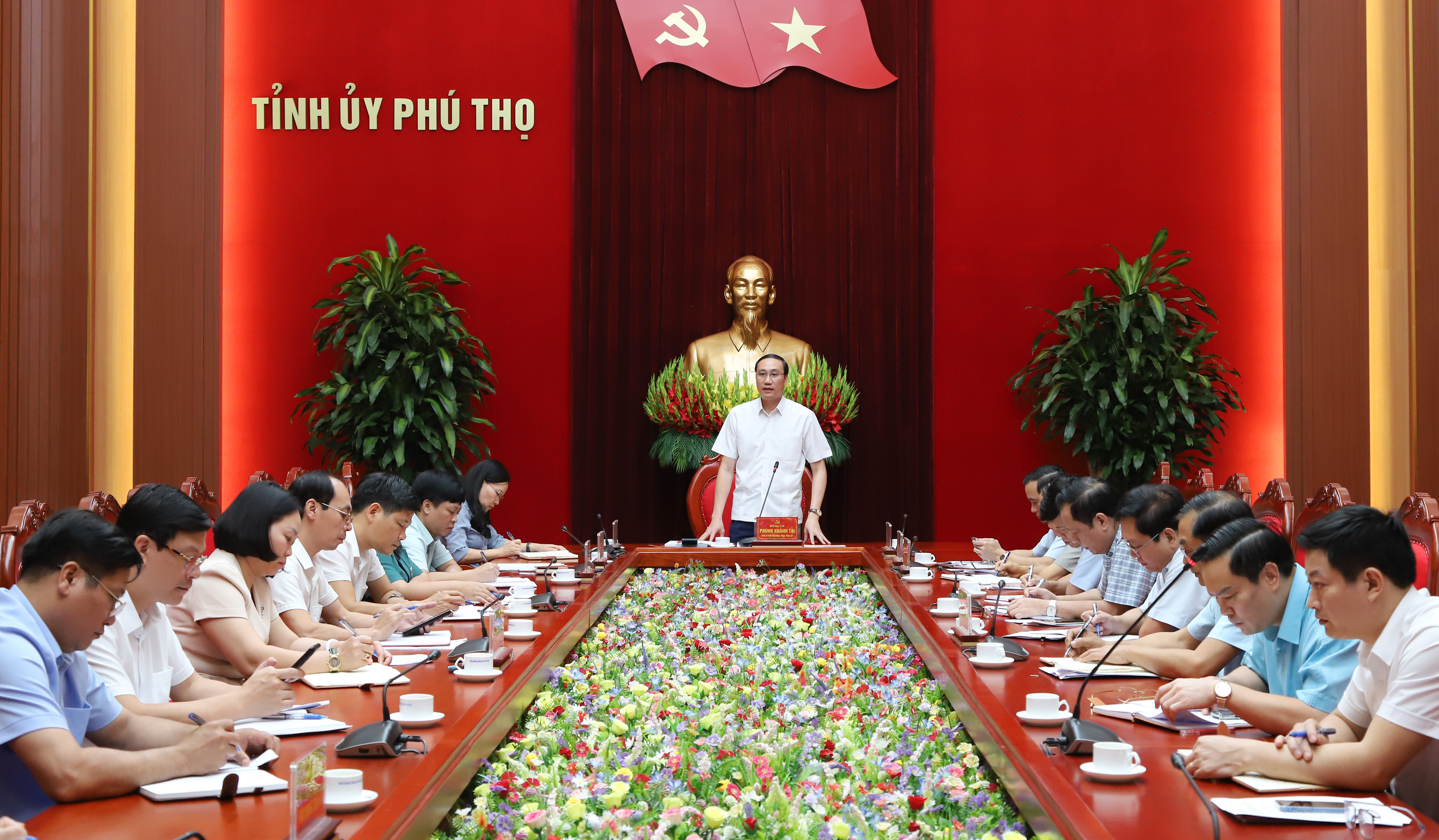 Giao ban các Ban xây dựng Đảng và Văn phòng Tỉnh ủy