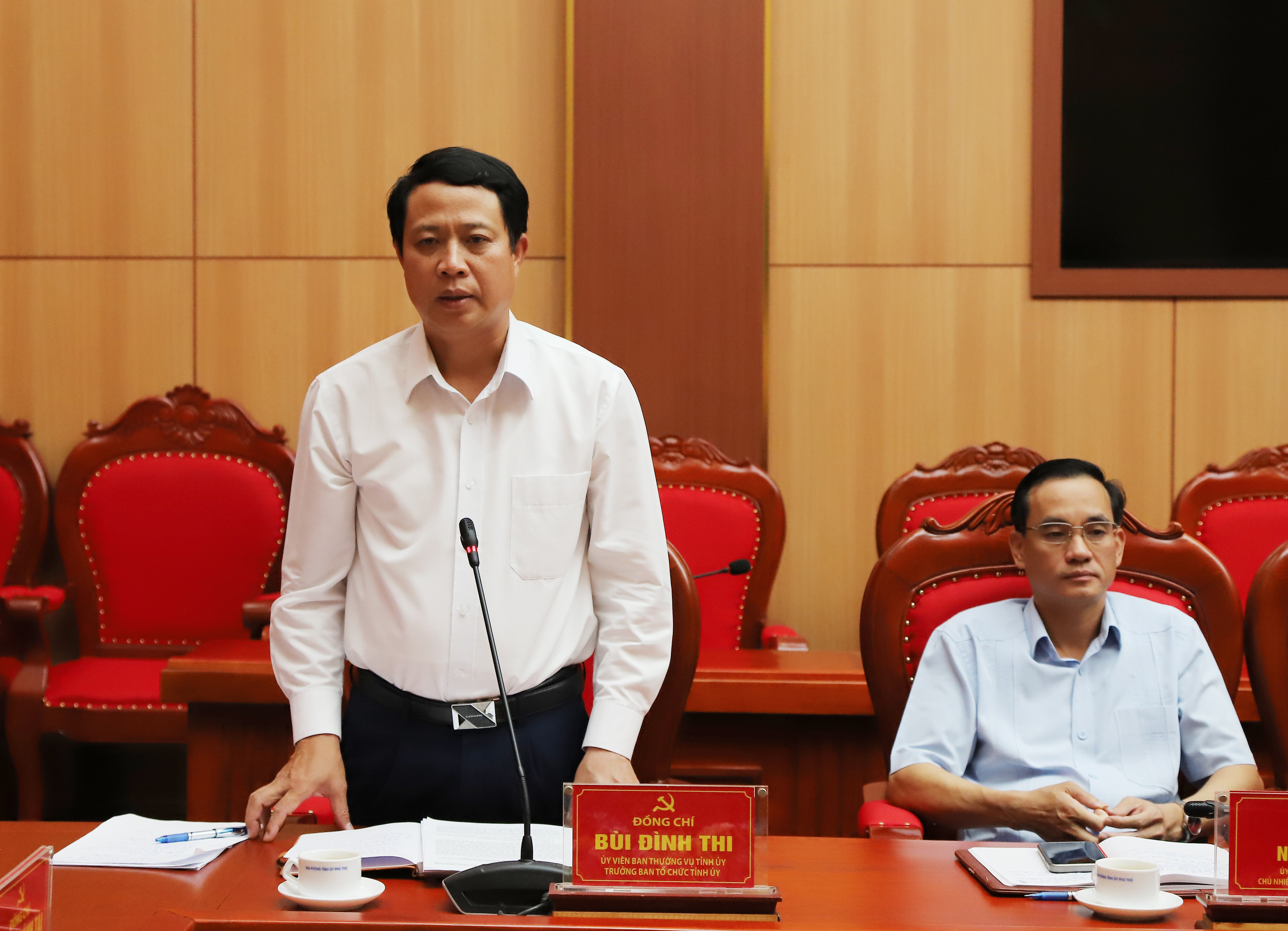 Giao ban các Ban xây dựng Đảng và Văn phòng Tỉnh ủy