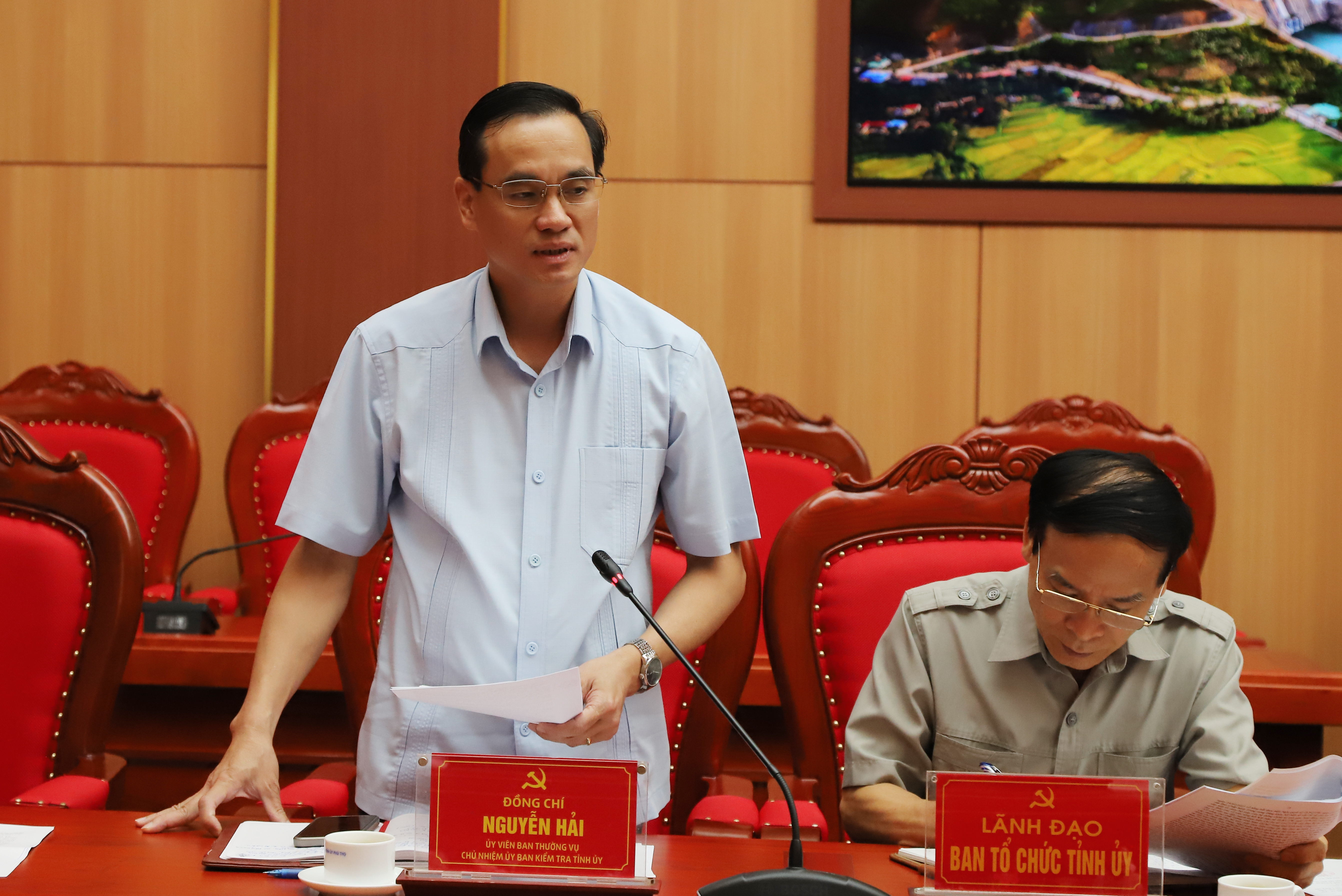 Giao ban các Ban xây dựng Đảng và Văn phòng Tỉnh ủy