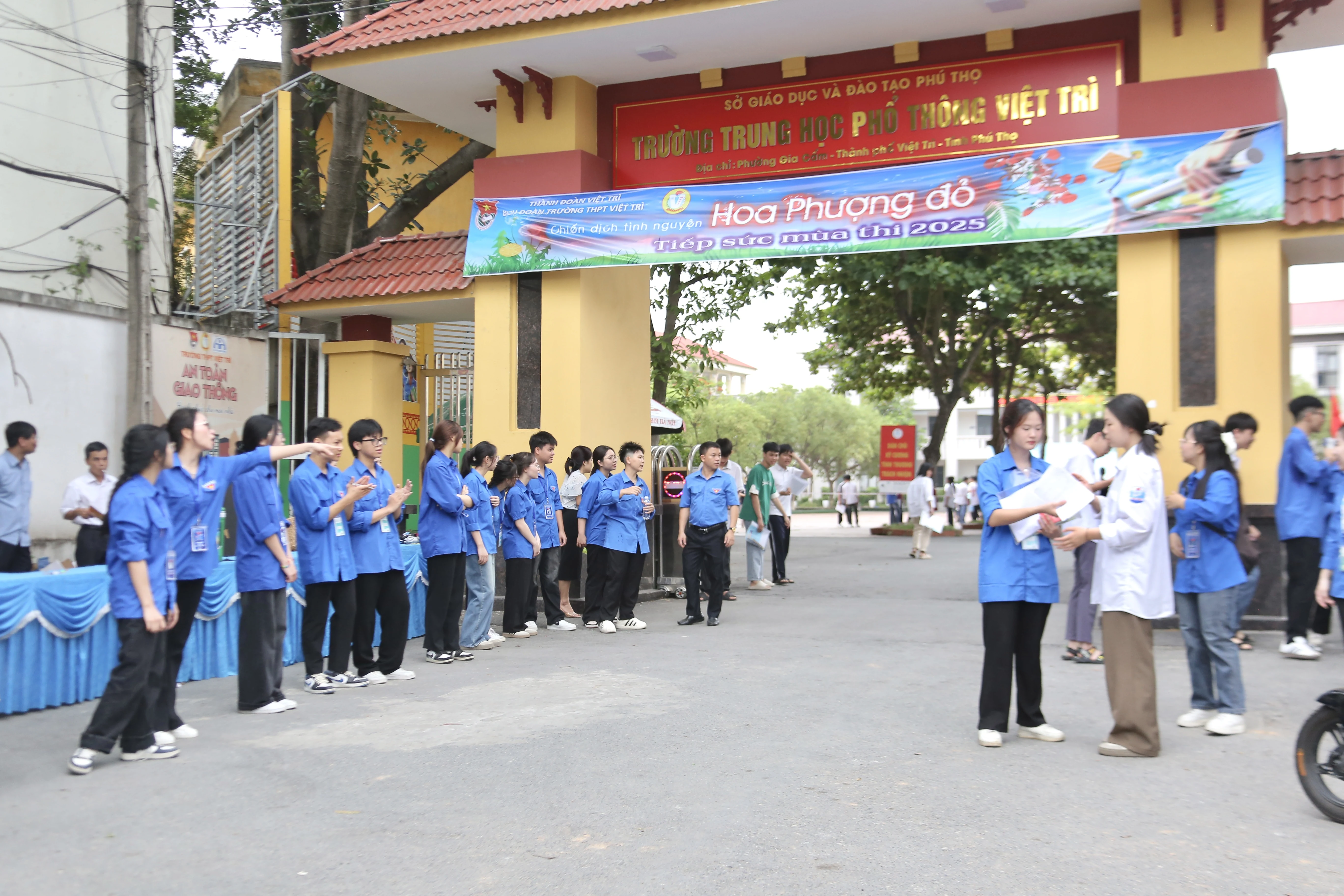 Lan tỏa tinh thần tình nguyện tiếp sức mùa thi của đoàn viên, thanh niên
