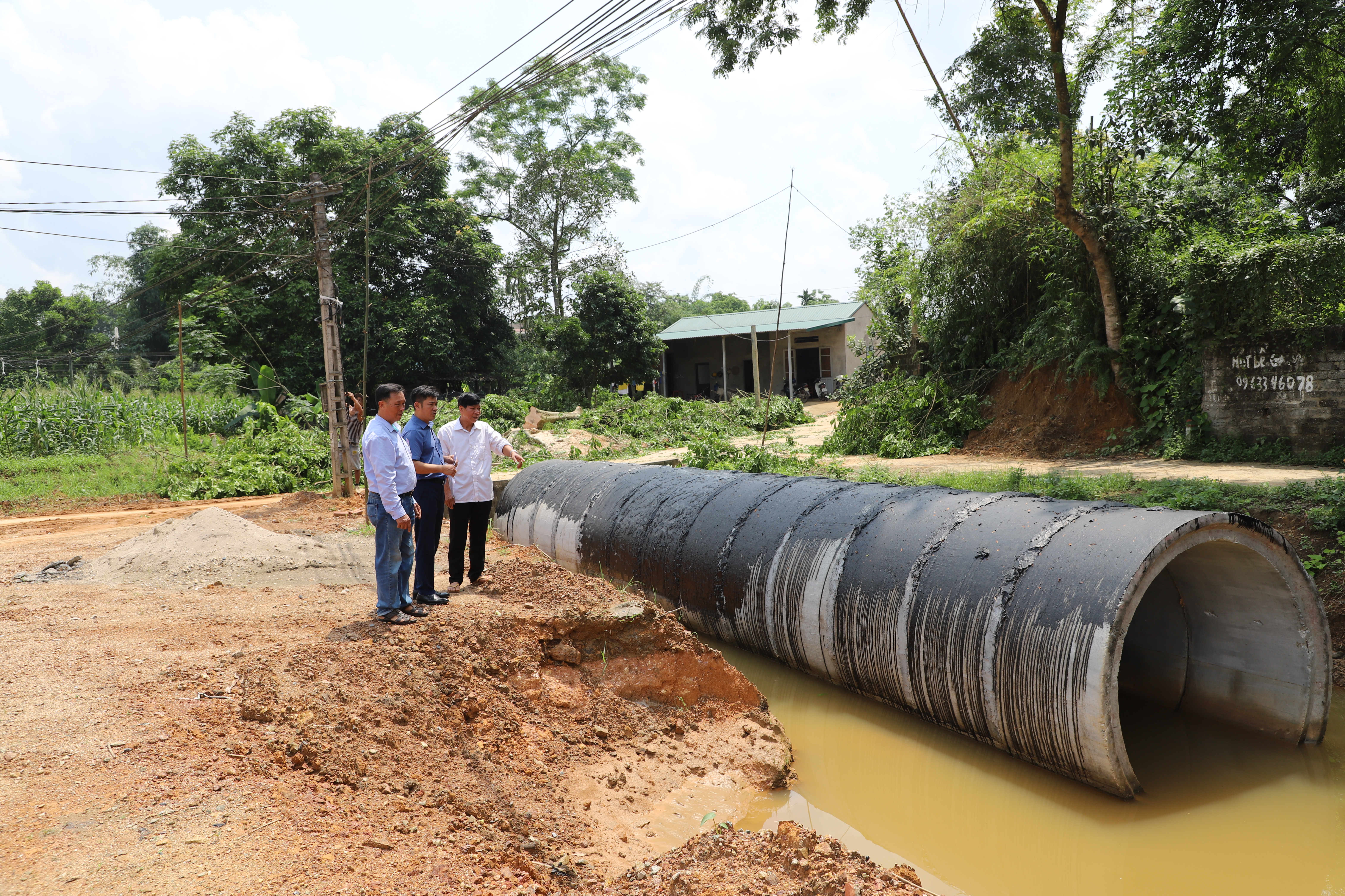 Thanh Ba chủ động 4 tại chỗ trong phòng, chống thiên tai