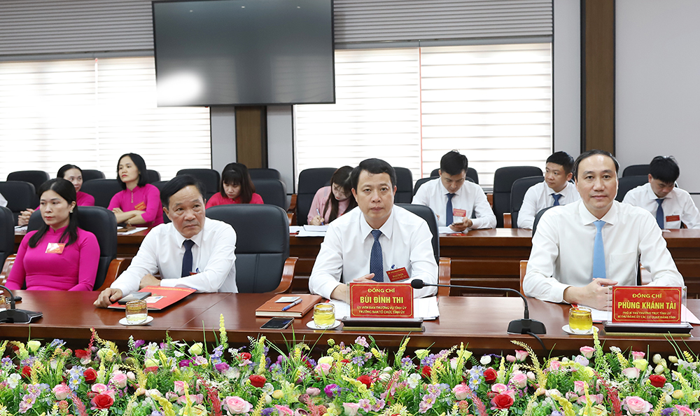 Đại hội Chi bộ Ban Tổ chức Tỉnh ủy nhiệm kỳ 2025 - 2030