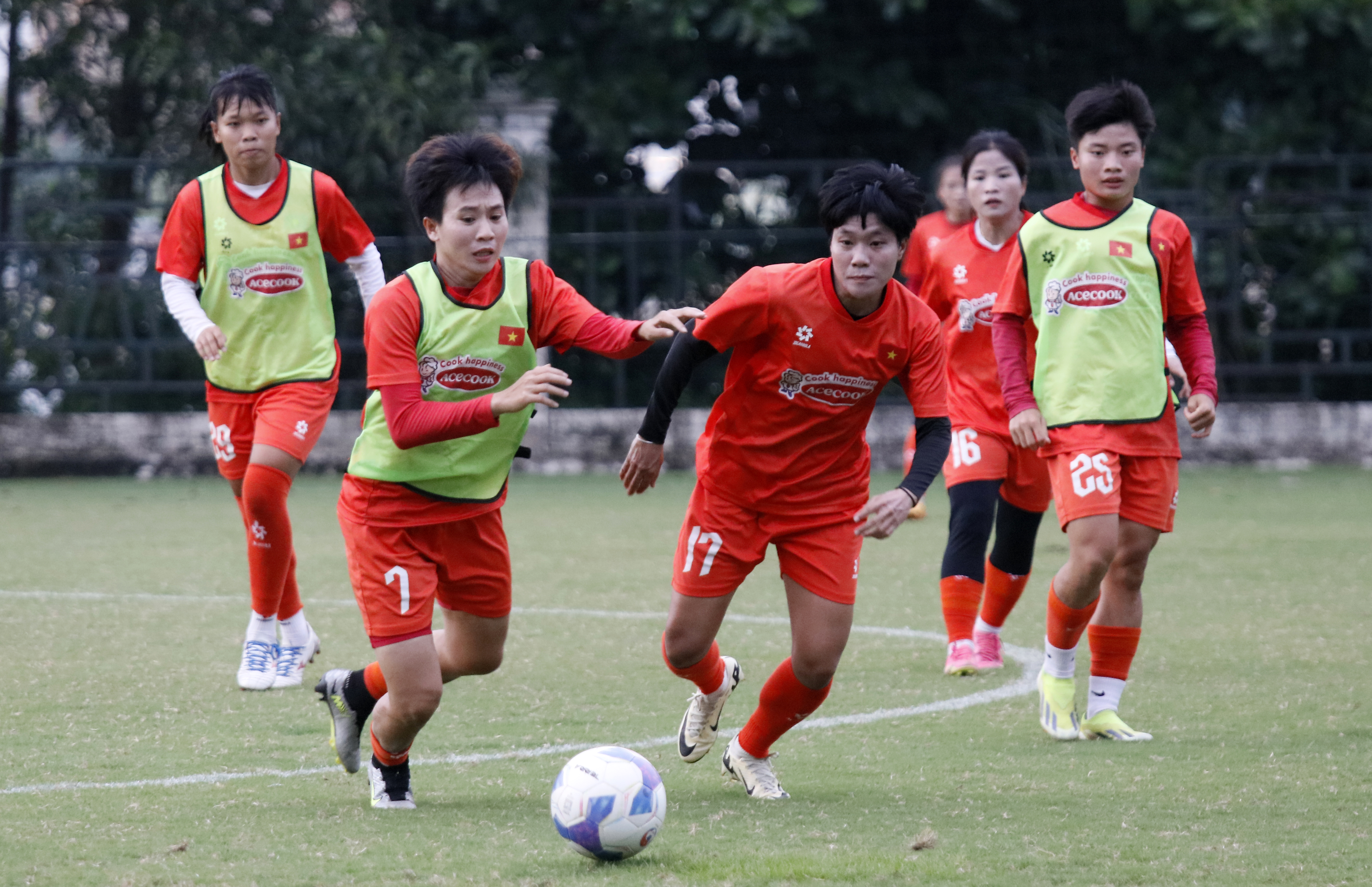 Đội tuyển nữ Việt Nam bắt đầu luyện tập cho Asian Cup 2026