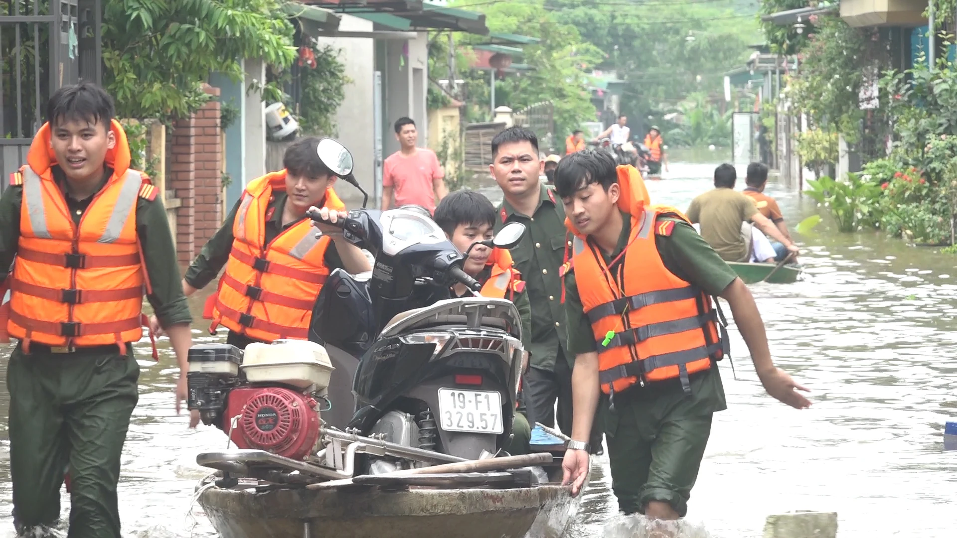 4 tại chỗ trong ứng phó thiên tai
