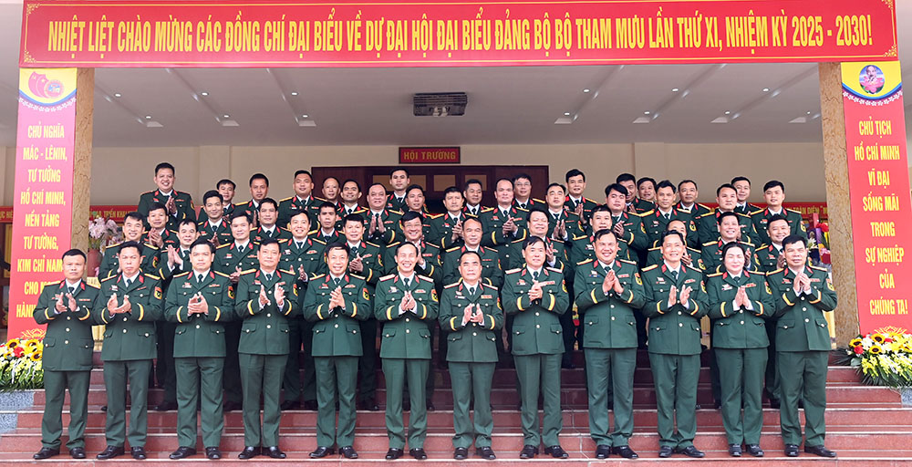 Đại hội Đảng bộ Bộ Tham mưu Quân khu 2 lần thứ XI, nhiệm kỳ 2025-2030 thành công tốt đẹp