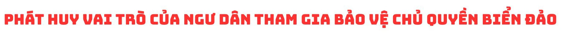 Điểm tựa vững chắc nơi trùng khơi