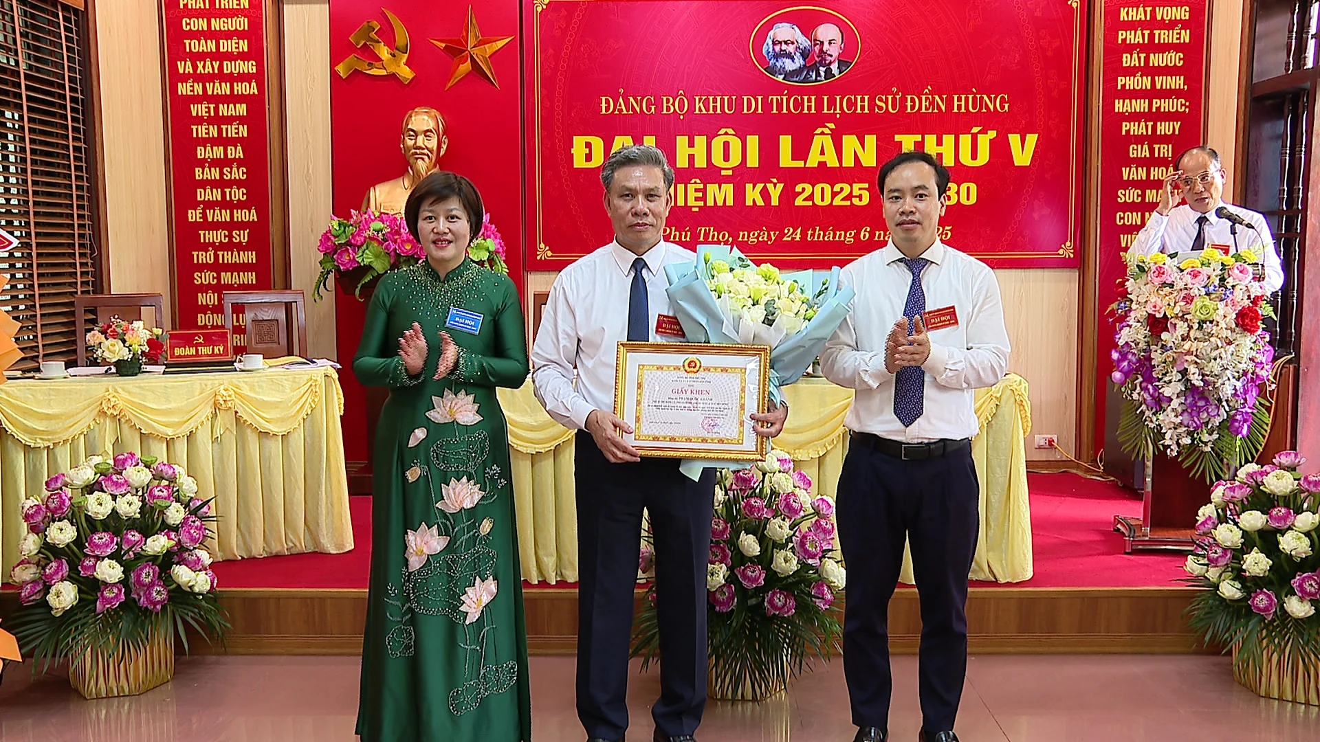 Đại hội Đảng bộ Khu Di tích lịch sử Đền Hùng