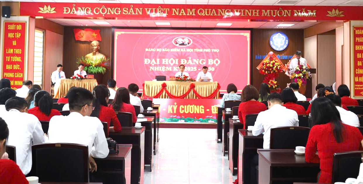 Đại hội Đảng bộ Bảo hiểm xã hội tỉnh