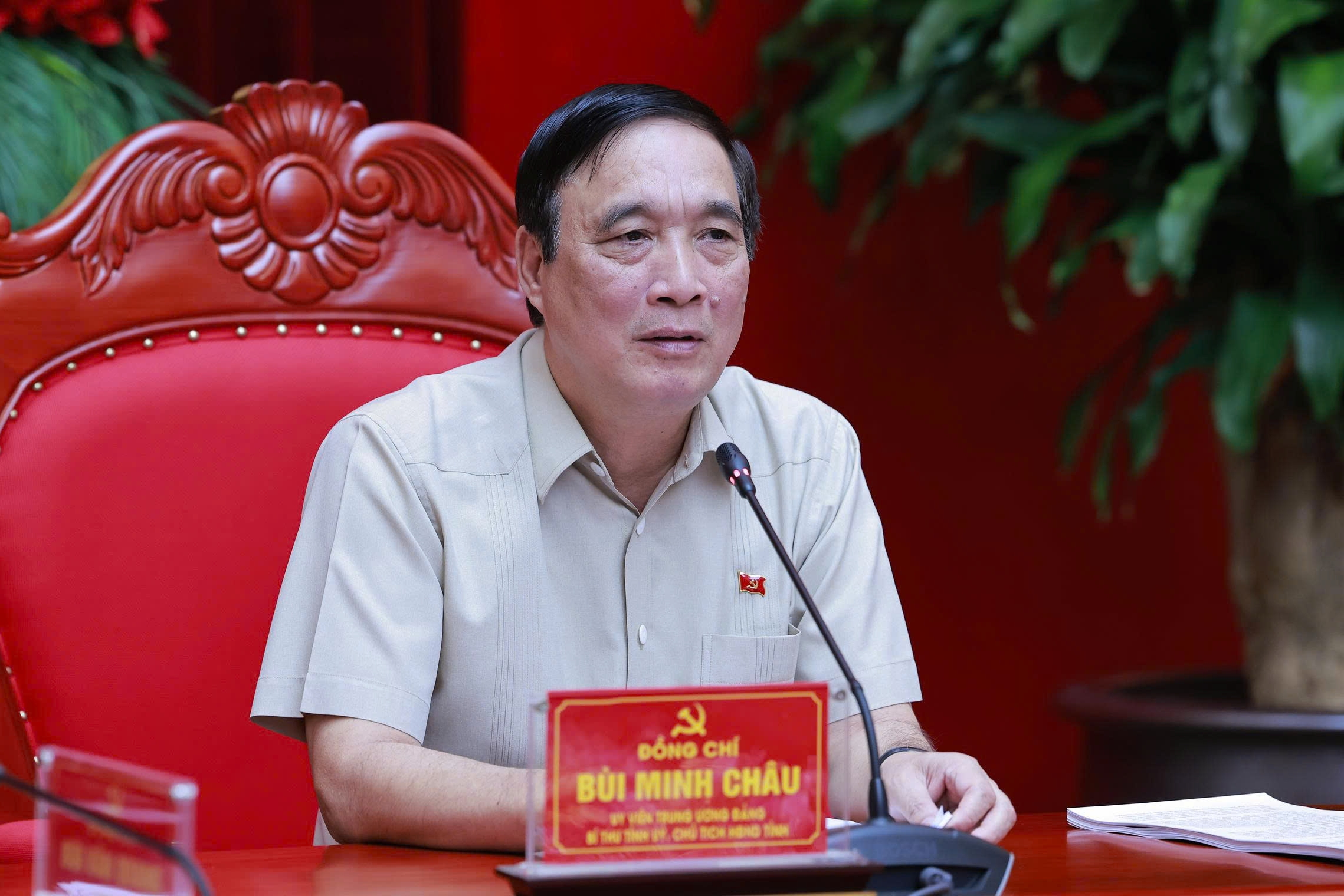 Hội nghị Ban Thường vụ Tỉnh ủy nghe báo cáo về công tác tài chính, ngân sách