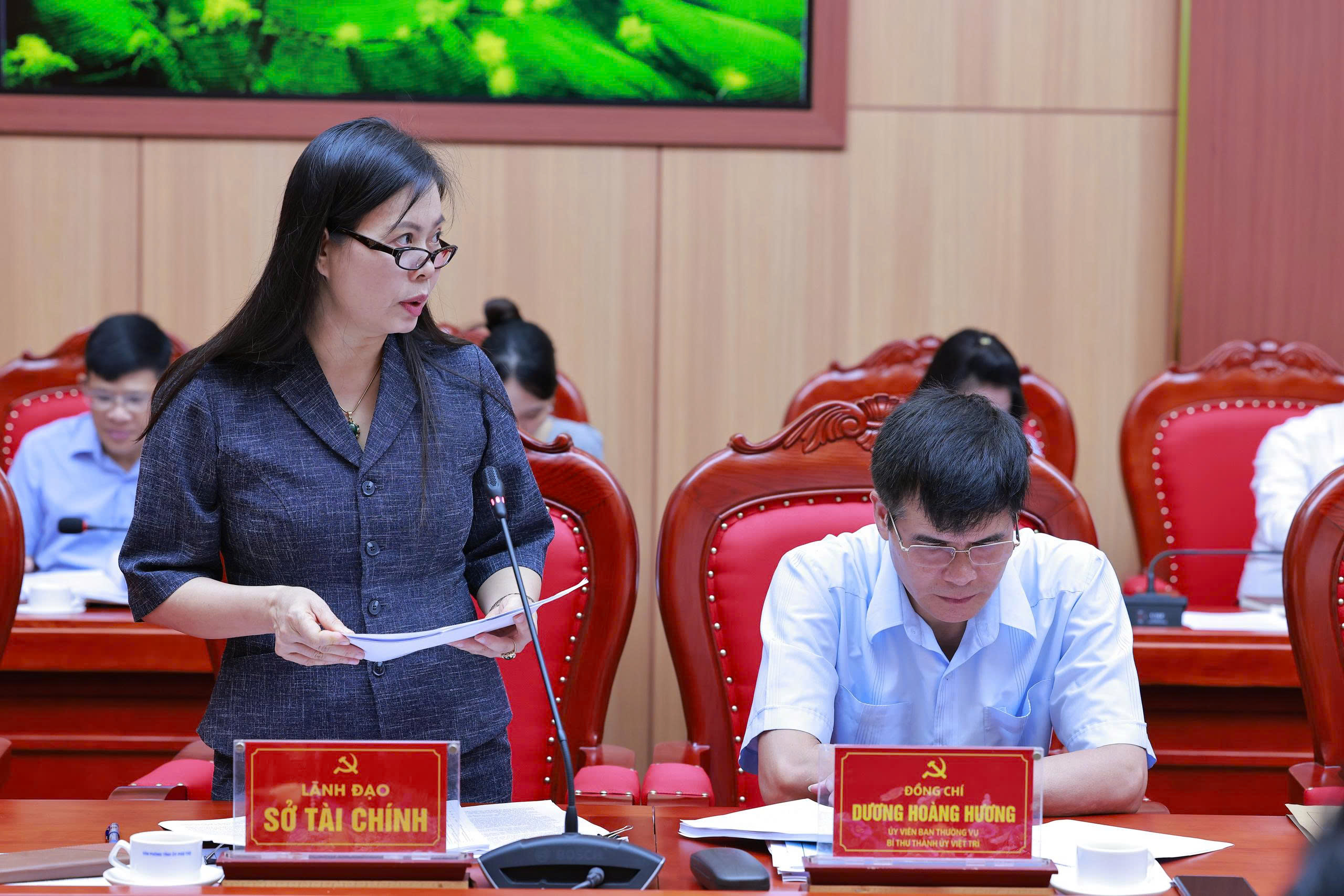 Hội nghị Ban Thường vụ Tỉnh ủy nghe báo cáo về công tác tài chính, ngân sách