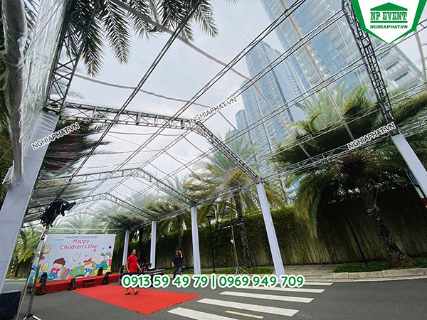 Tìm hiểu xưởng sản xuất khung rạp sự kiện đạt chuẩn tại TP.HCM