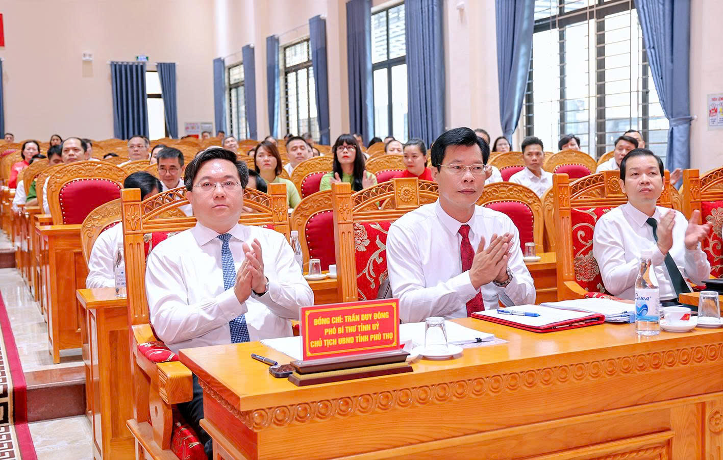 Chủ tịch UBND tỉnh dự Kỳ họp thứ Nhất HĐND phường Vĩnh Phúc