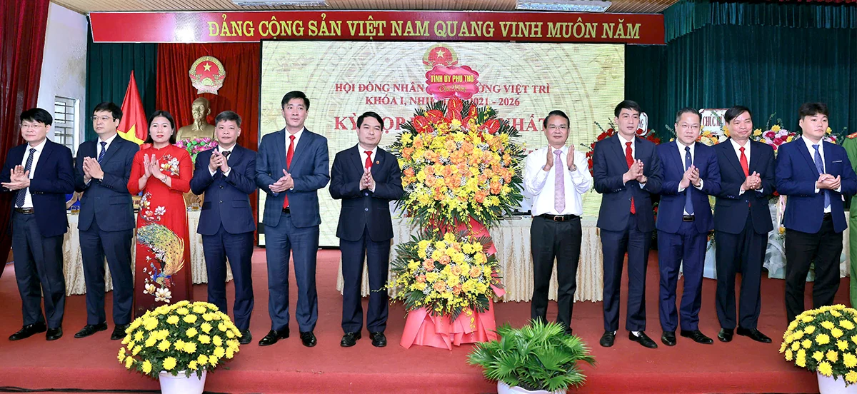 Bí thư Tỉnh ủy Đặng Xuân Phong dự Kỳ họp lần thứ Nhất, HĐND phường Việt Trì